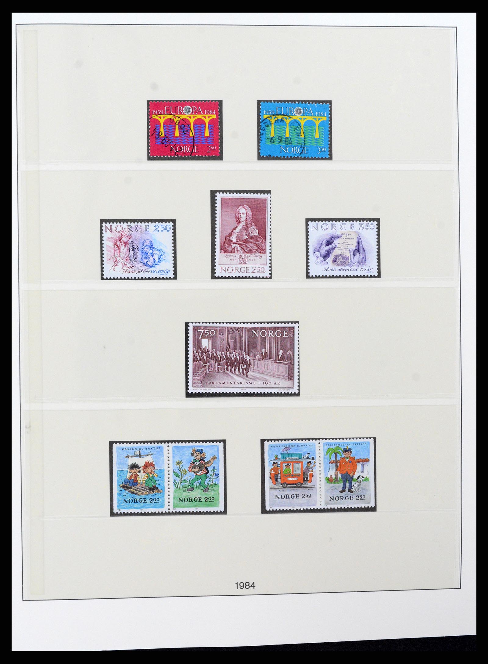 37567 068 - Postzegelverzameling 37567 Noorwegen 1855-2020!