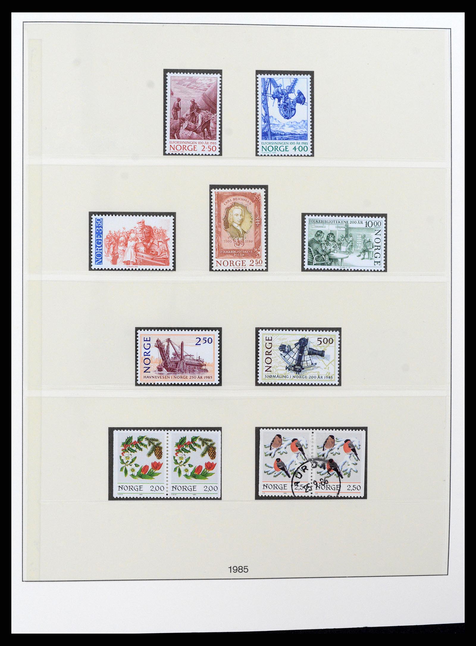 37567 071 - Postzegelverzameling 37567 Noorwegen 1855-2020!