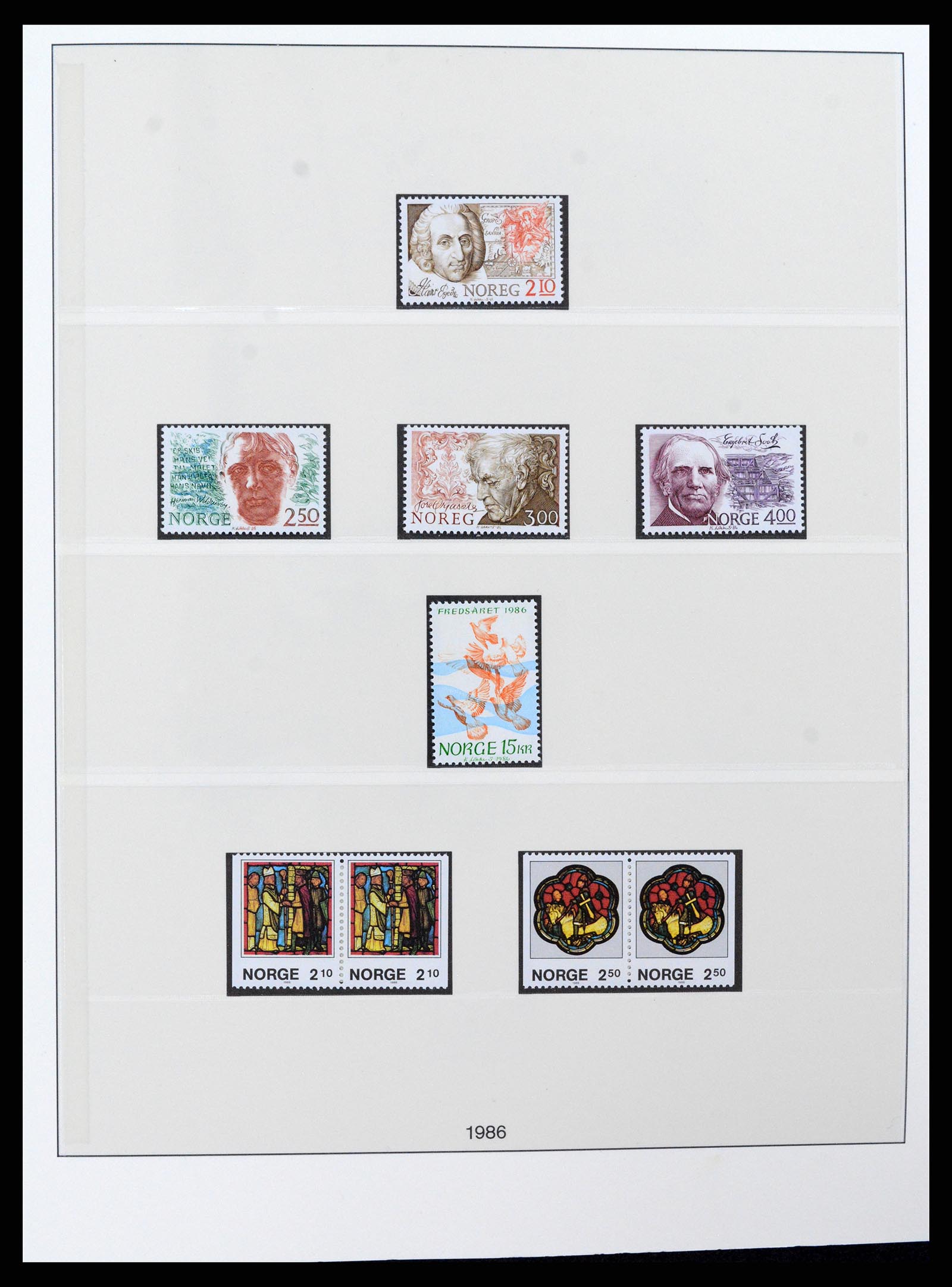 37567 074 - Postzegelverzameling 37567 Noorwegen 1855-2020!