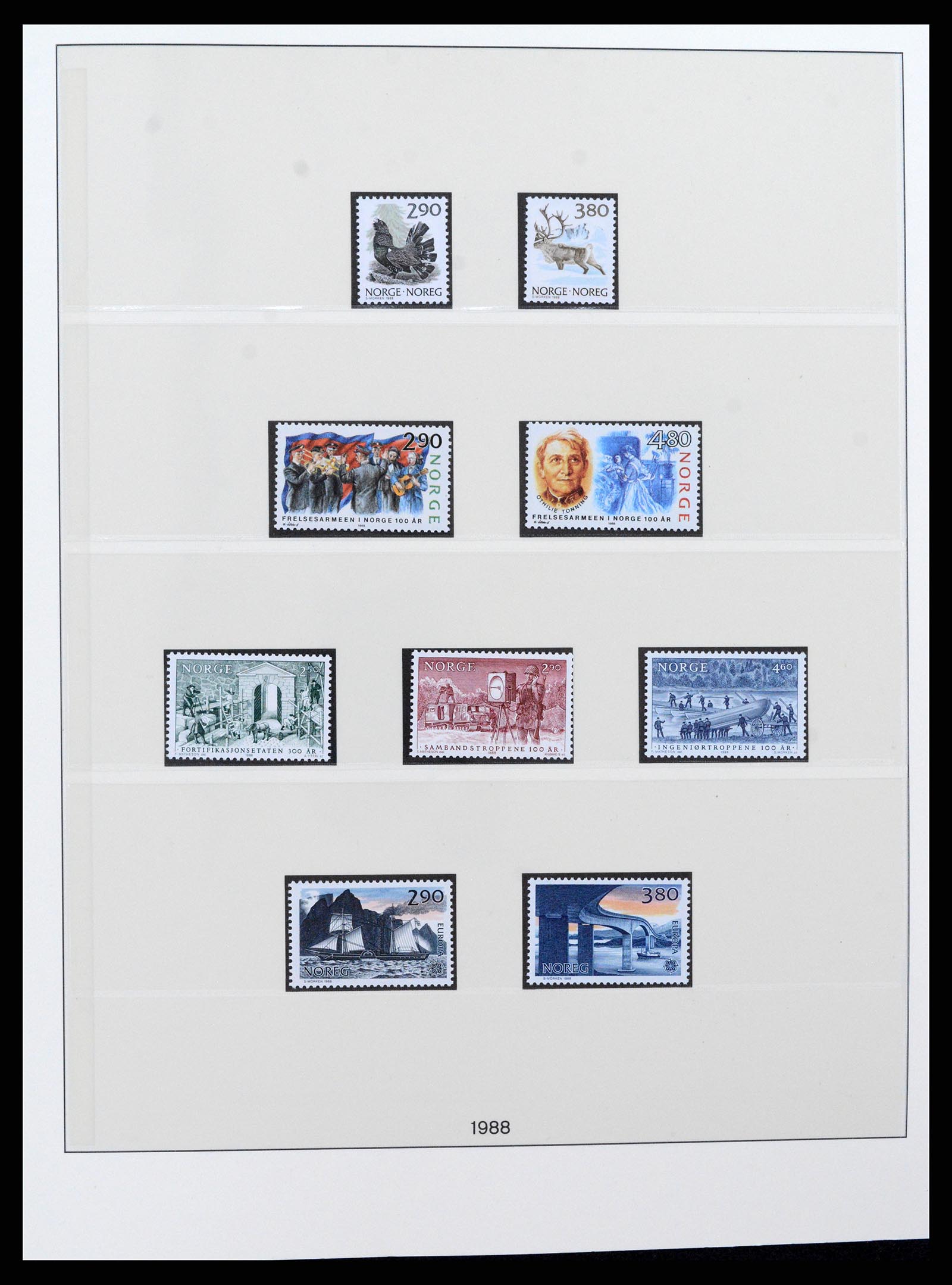 37567 079 - Postzegelverzameling 37567 Noorwegen 1855-2020!