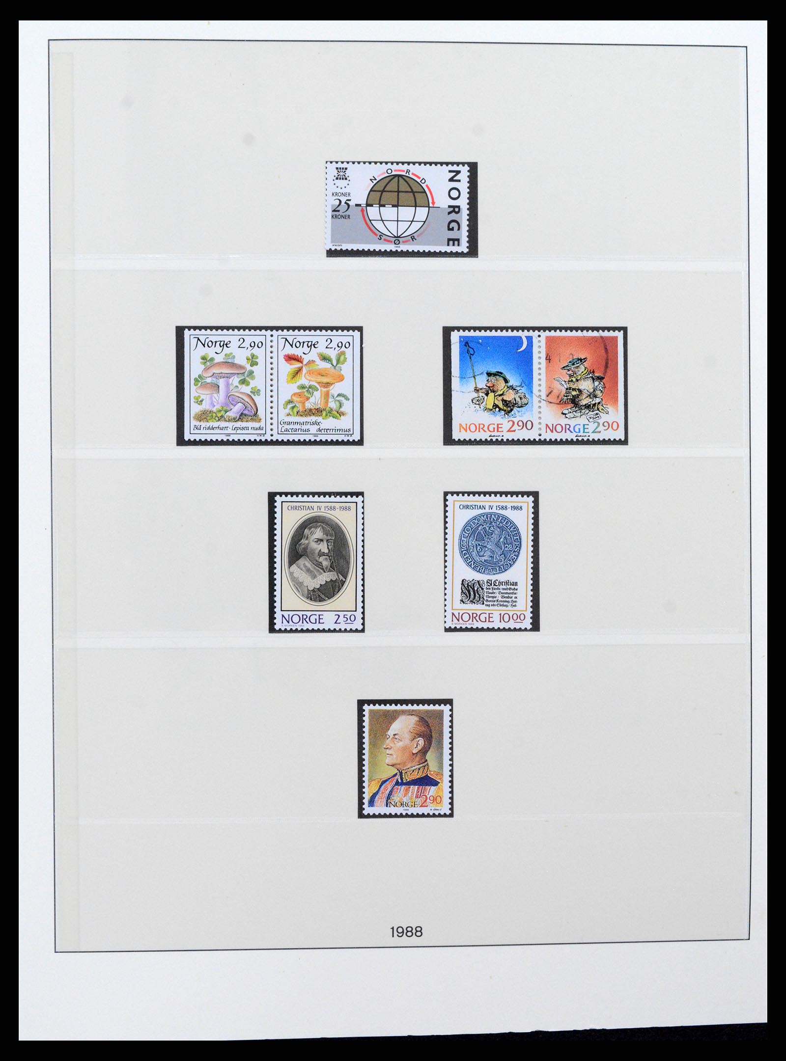 37567 080 - Postzegelverzameling 37567 Noorwegen 1855-2020!