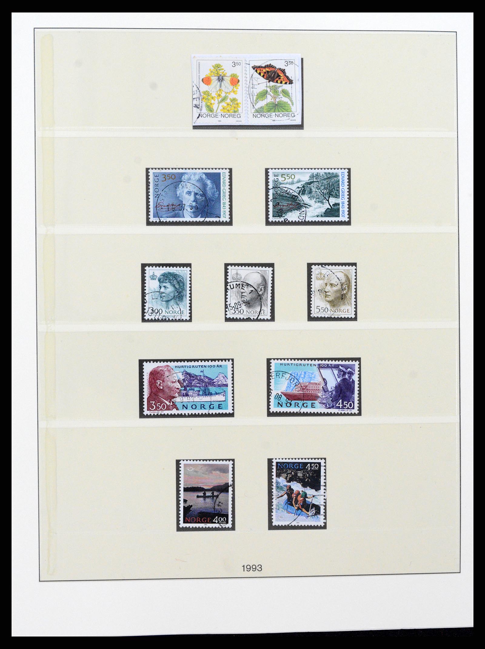 37567 098 - Postzegelverzameling 37567 Noorwegen 1855-2020!