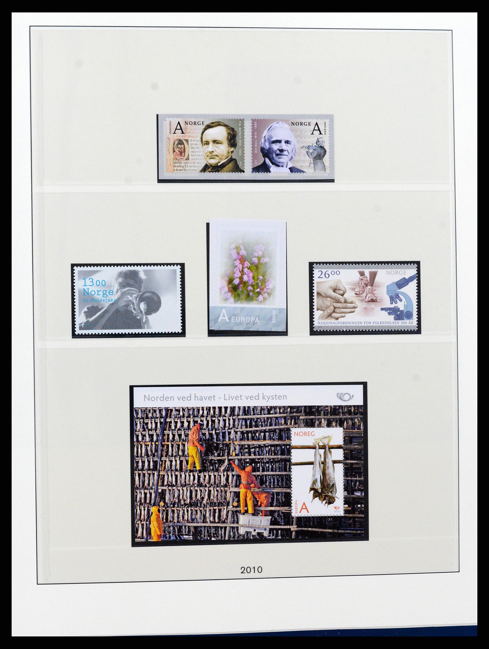 37567 163 - Postzegelverzameling 37567 Noorwegen 1855-2020!