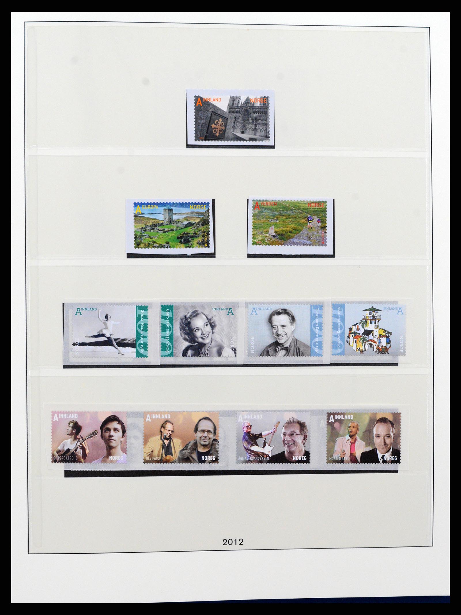 37567 177 - Postzegelverzameling 37567 Noorwegen 1855-2020!