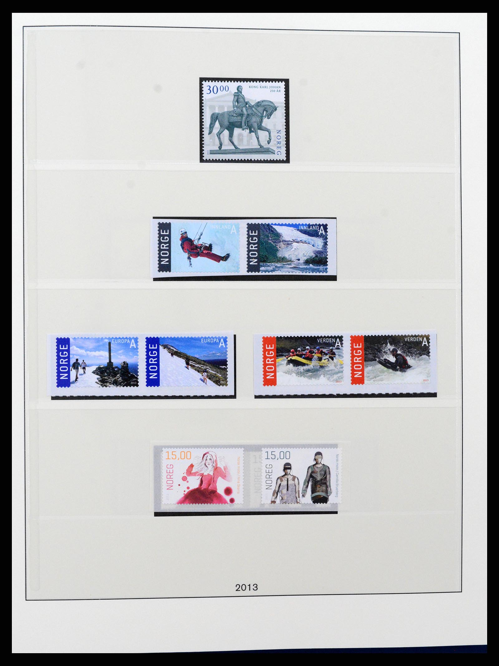 37567 182 - Postzegelverzameling 37567 Noorwegen 1855-2020!