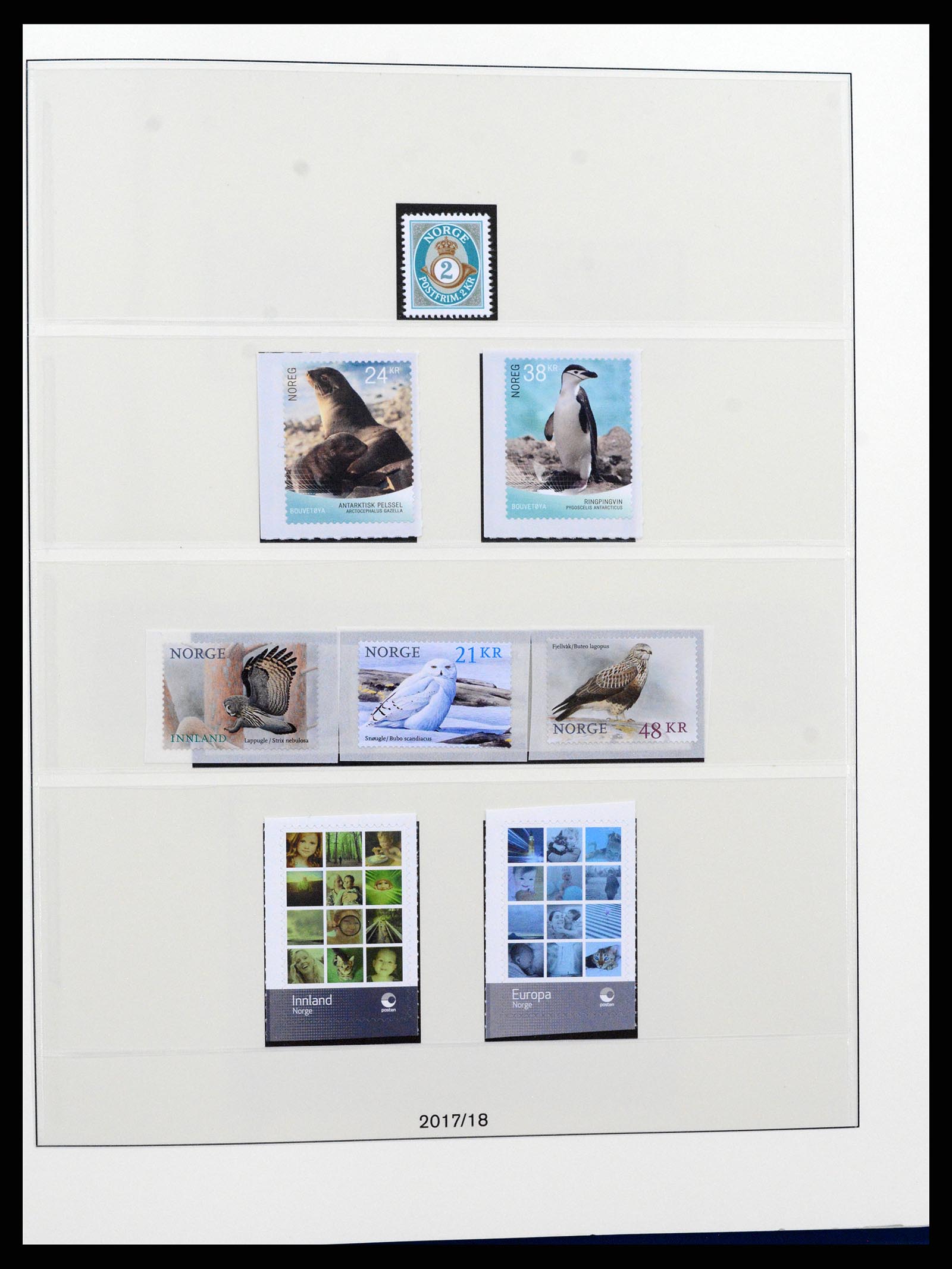 37567 198 - Postzegelverzameling 37567 Noorwegen 1855-2020!