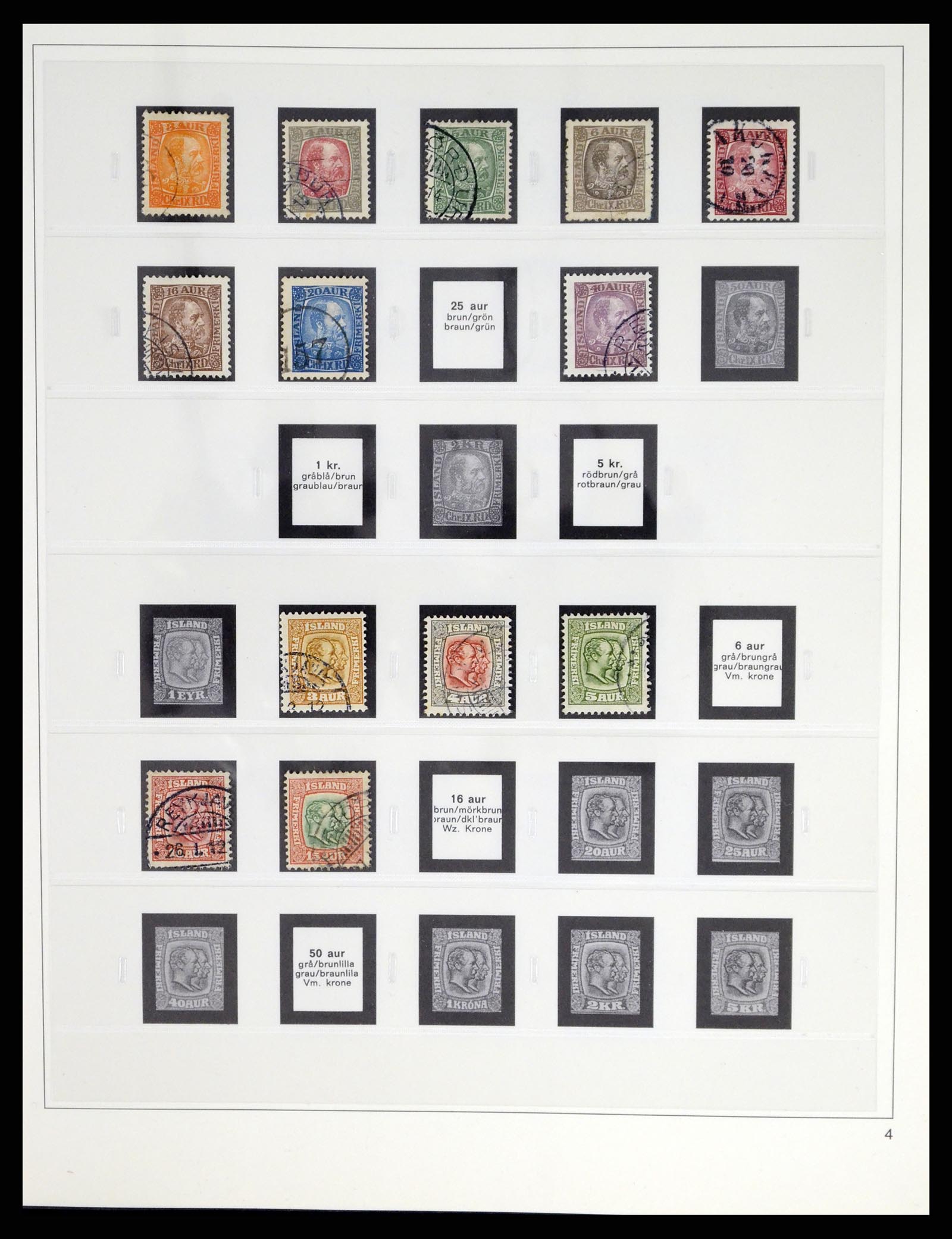 37569 002 - Postzegelverzameling 37569 IJsland 1880-2000.
