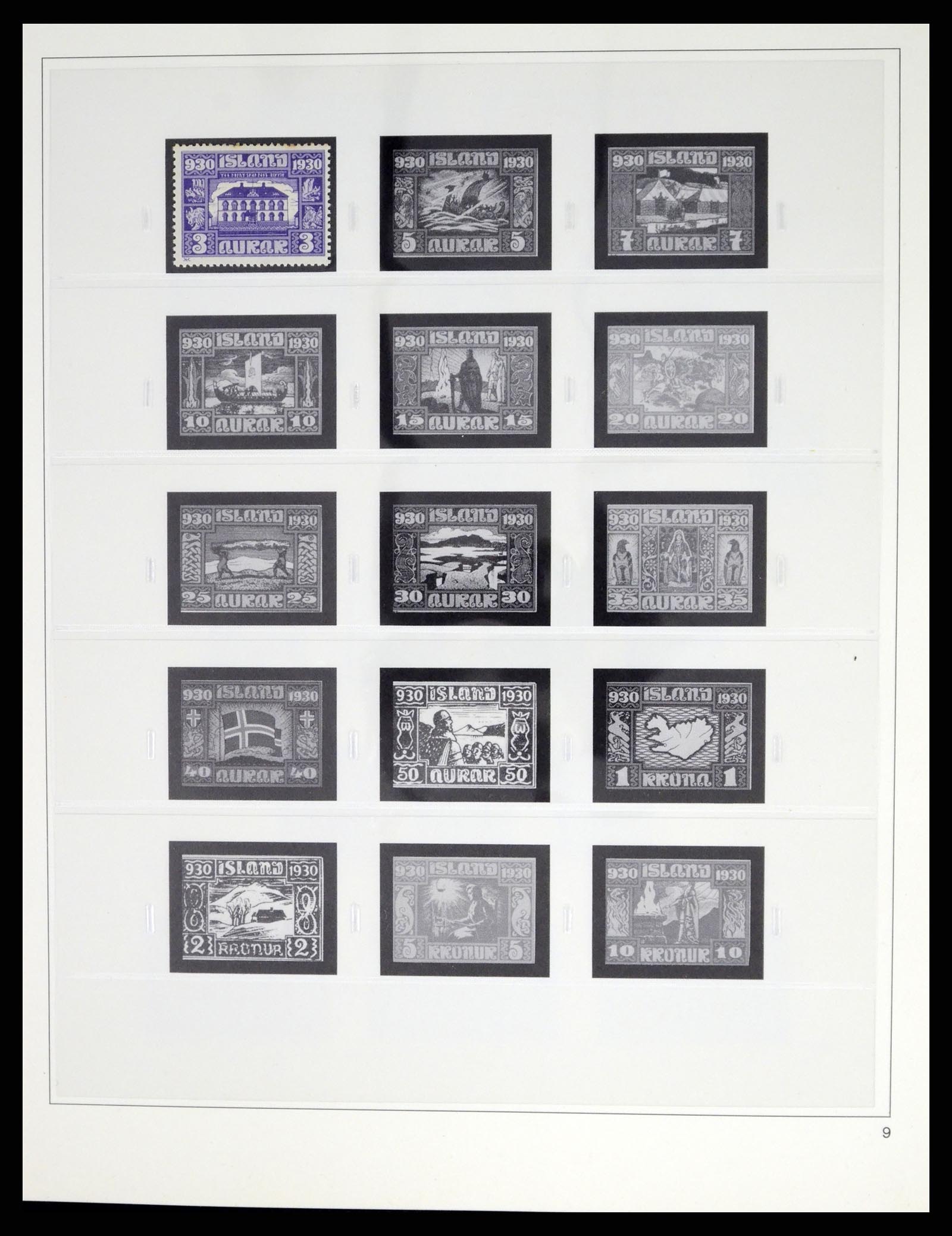 37569 007 - Postzegelverzameling 37569 IJsland 1880-2000.