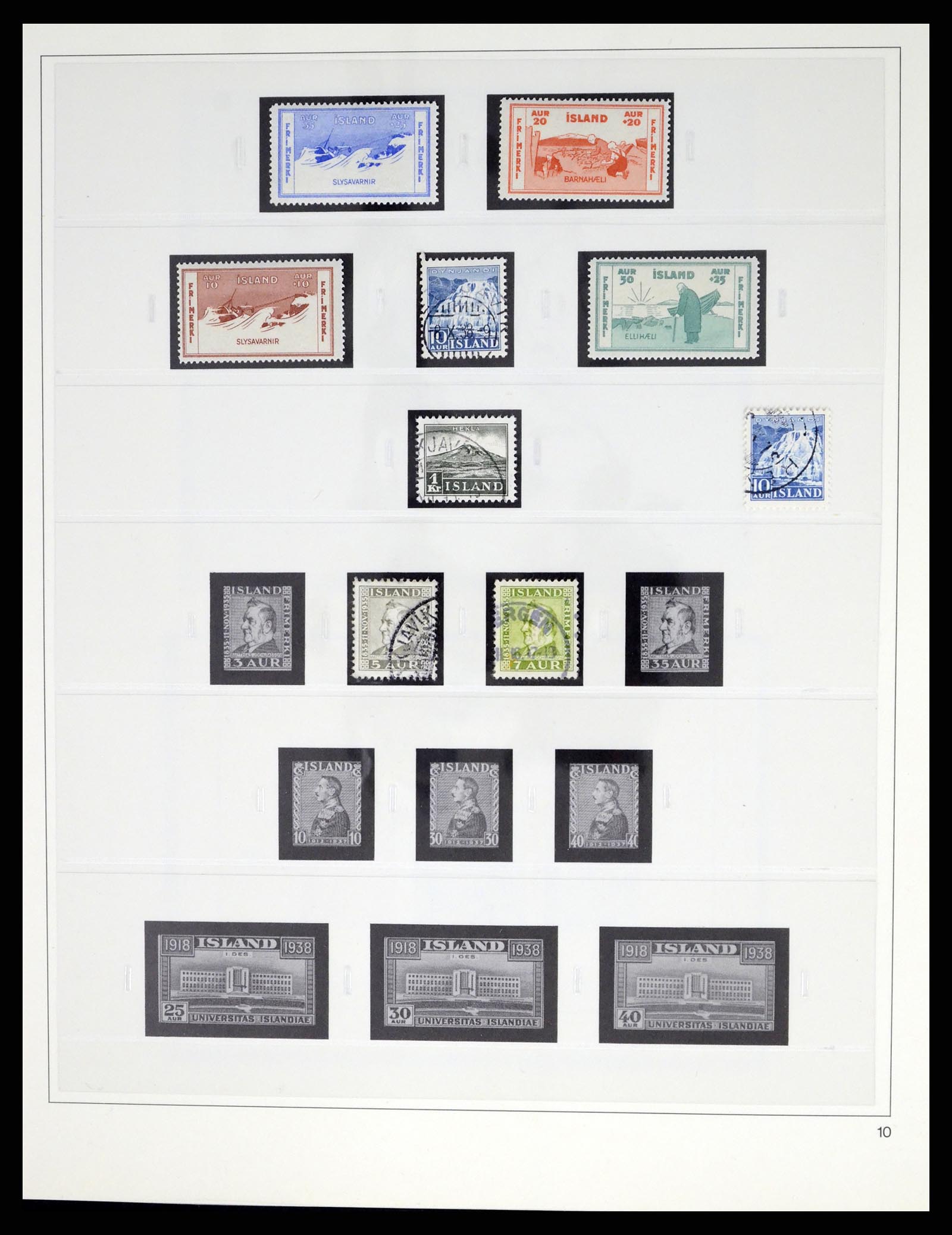 37569 008 - Postzegelverzameling 37569 IJsland 1880-2000.