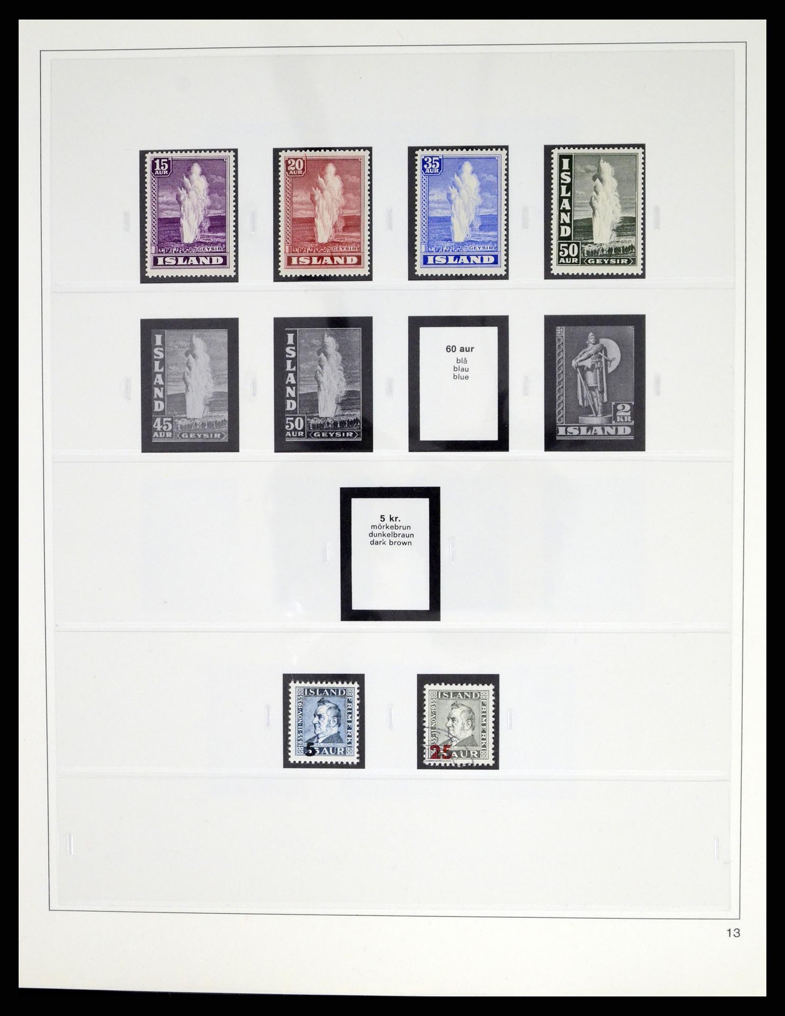 37569 010 - Postzegelverzameling 37569 IJsland 1880-2000.
