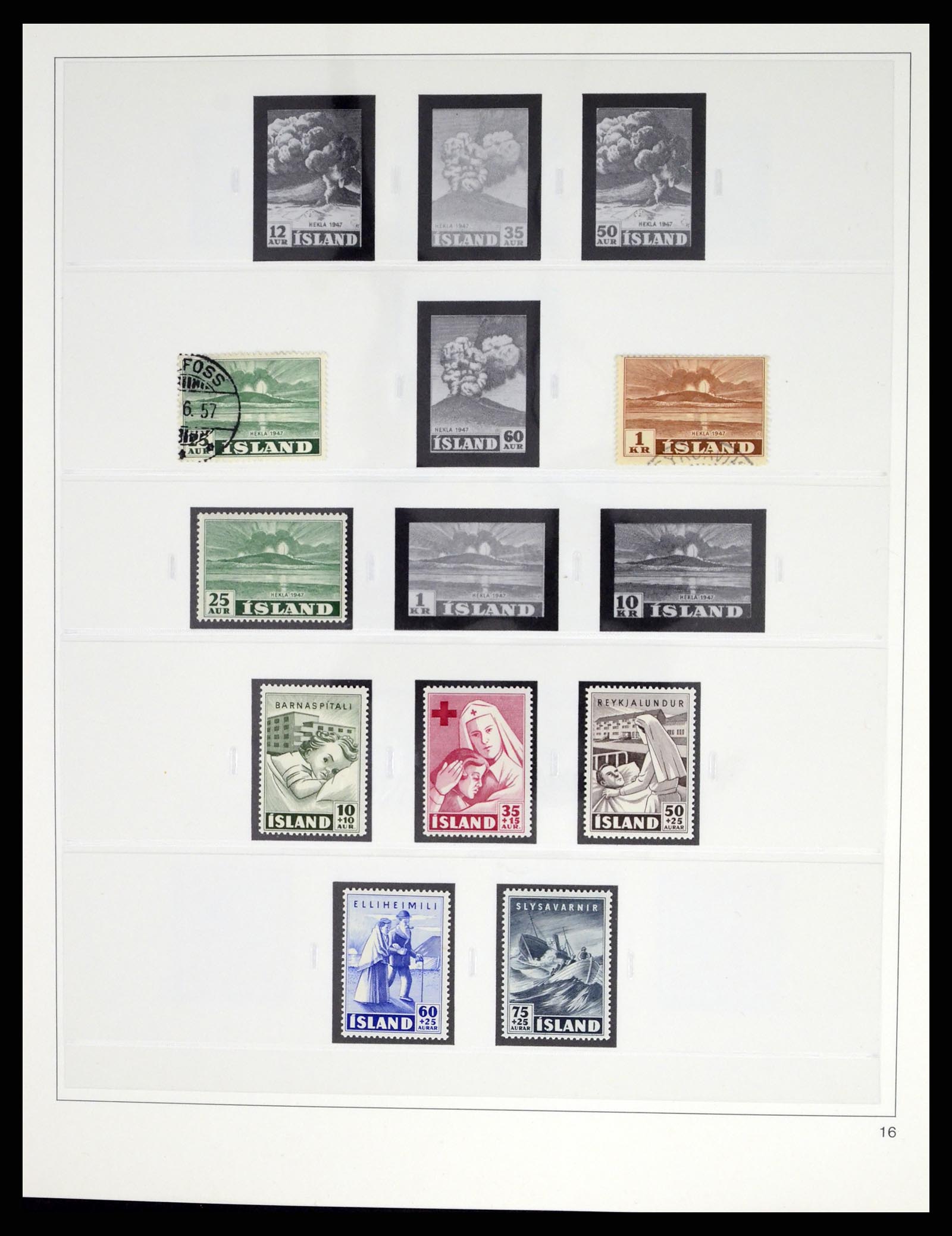 37569 011 - Postzegelverzameling 37569 IJsland 1880-2000.