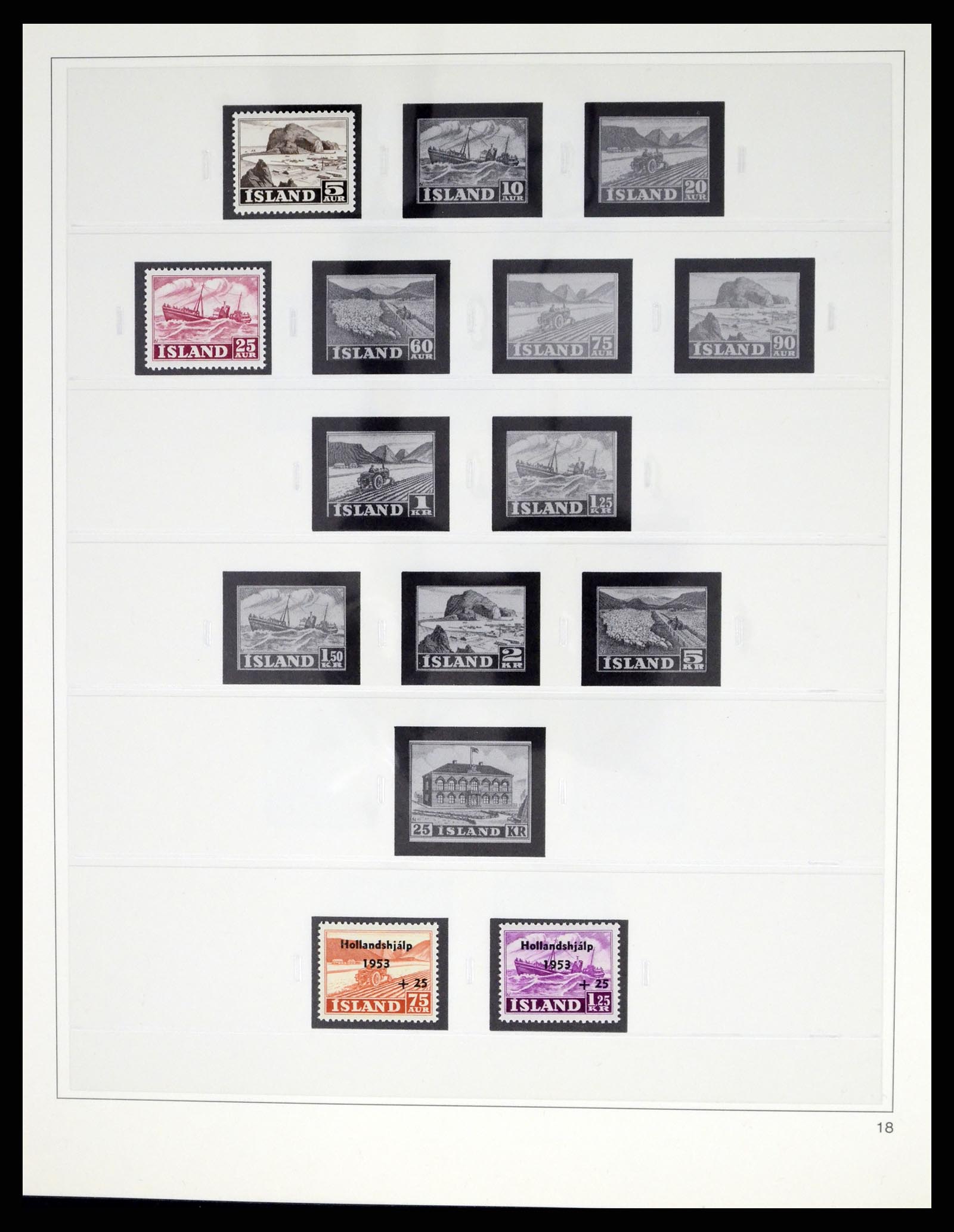 37569 013 - Postzegelverzameling 37569 IJsland 1880-2000.