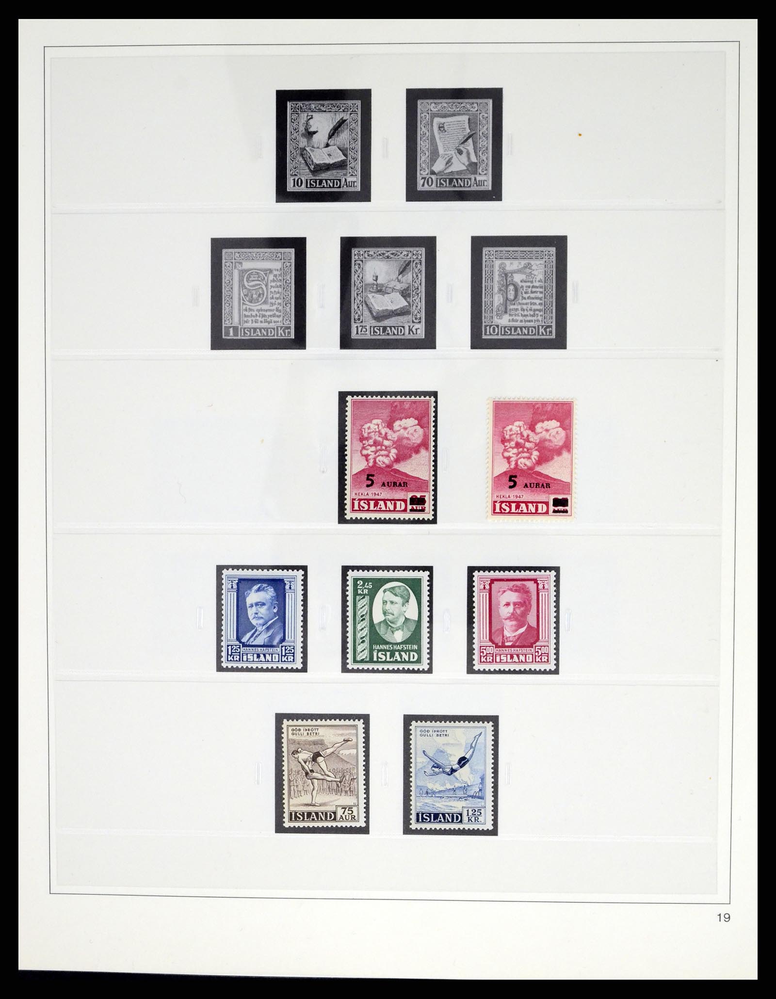 37569 014 - Postzegelverzameling 37569 IJsland 1880-2000.