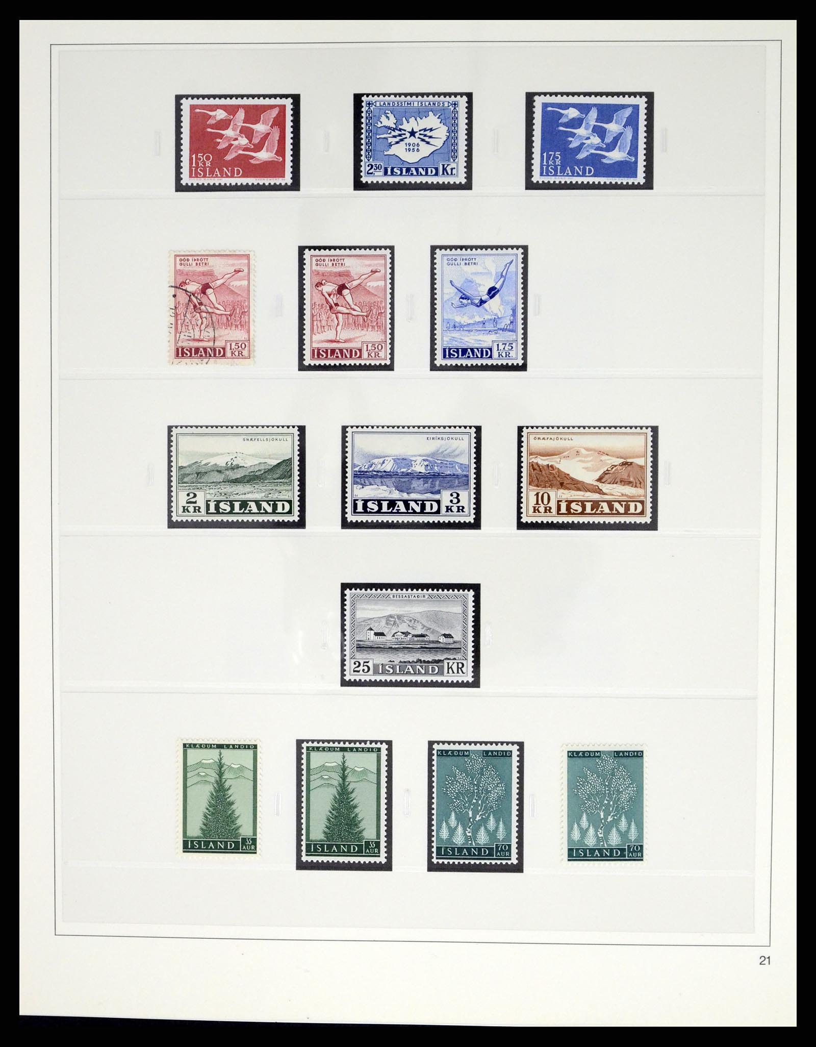 37569 016 - Postzegelverzameling 37569 IJsland 1880-2000.