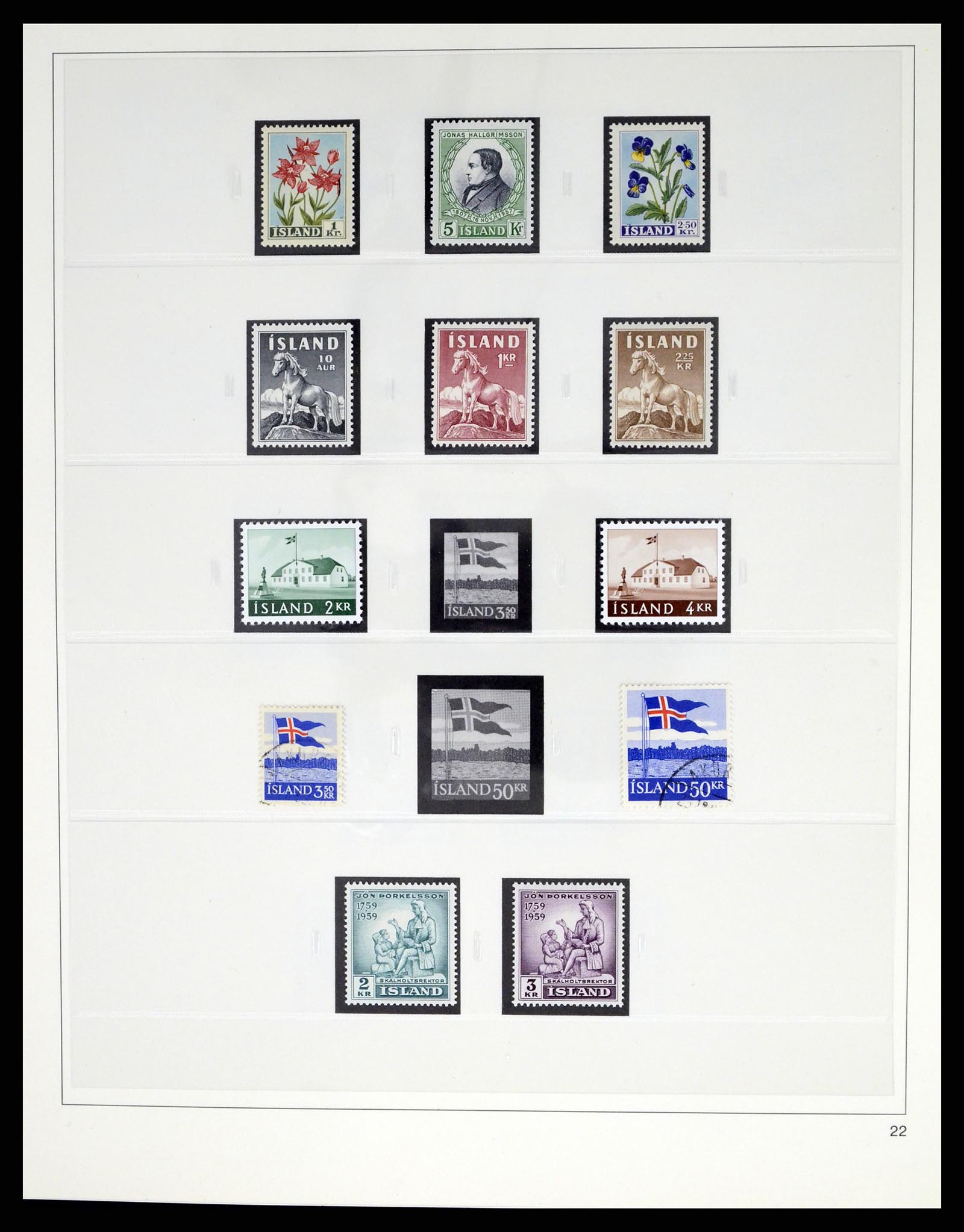 37569 017 - Postzegelverzameling 37569 IJsland 1880-2000.