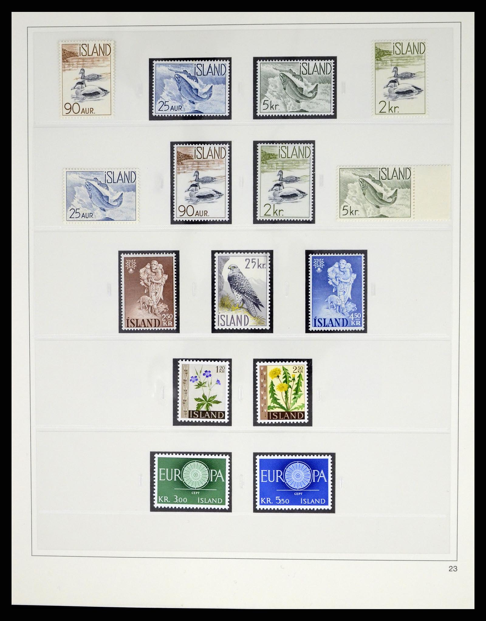 37569 018 - Postzegelverzameling 37569 IJsland 1880-2000.