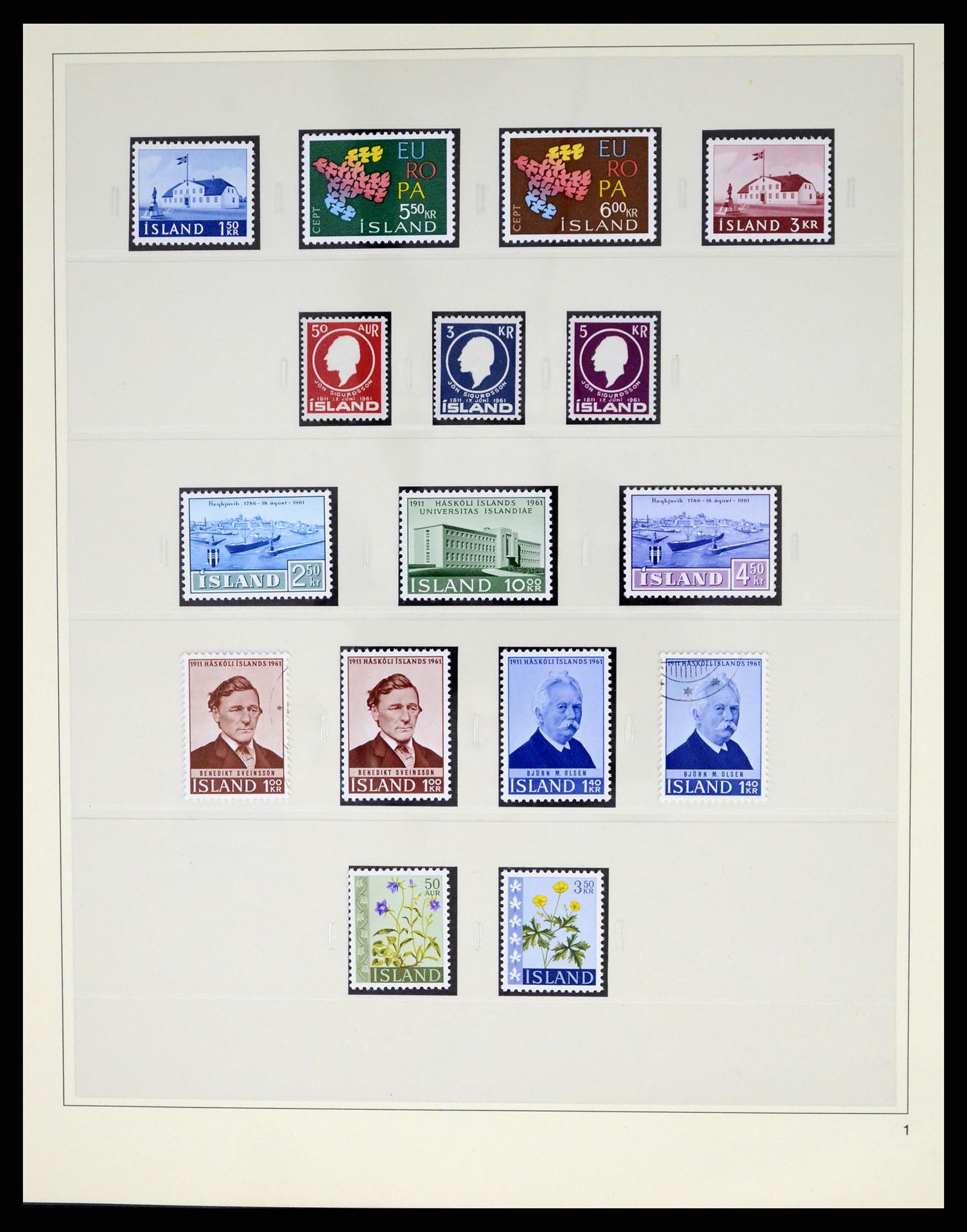 37569 019 - Postzegelverzameling 37569 IJsland 1880-2000.