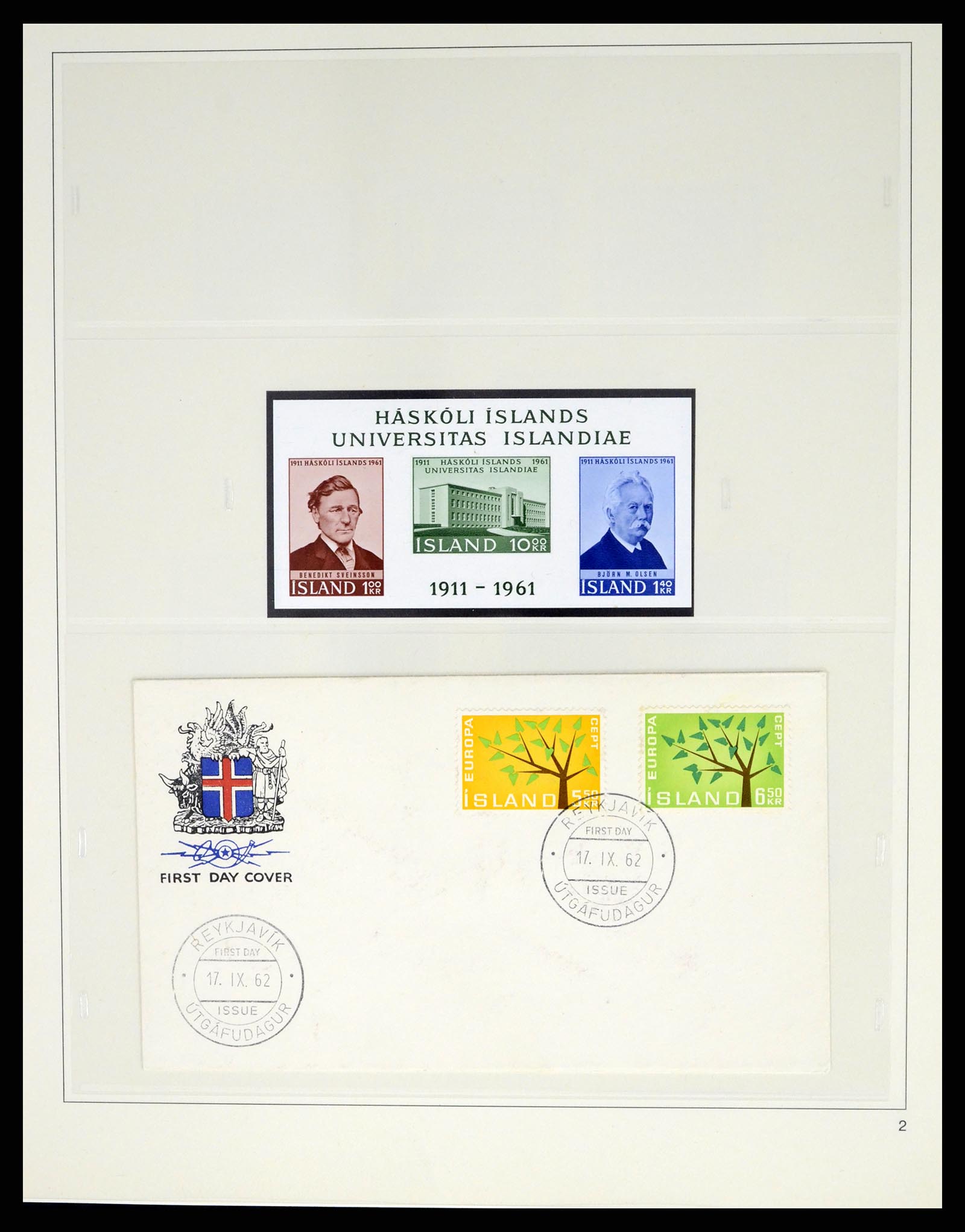 37569 020 - Postzegelverzameling 37569 IJsland 1880-2000.