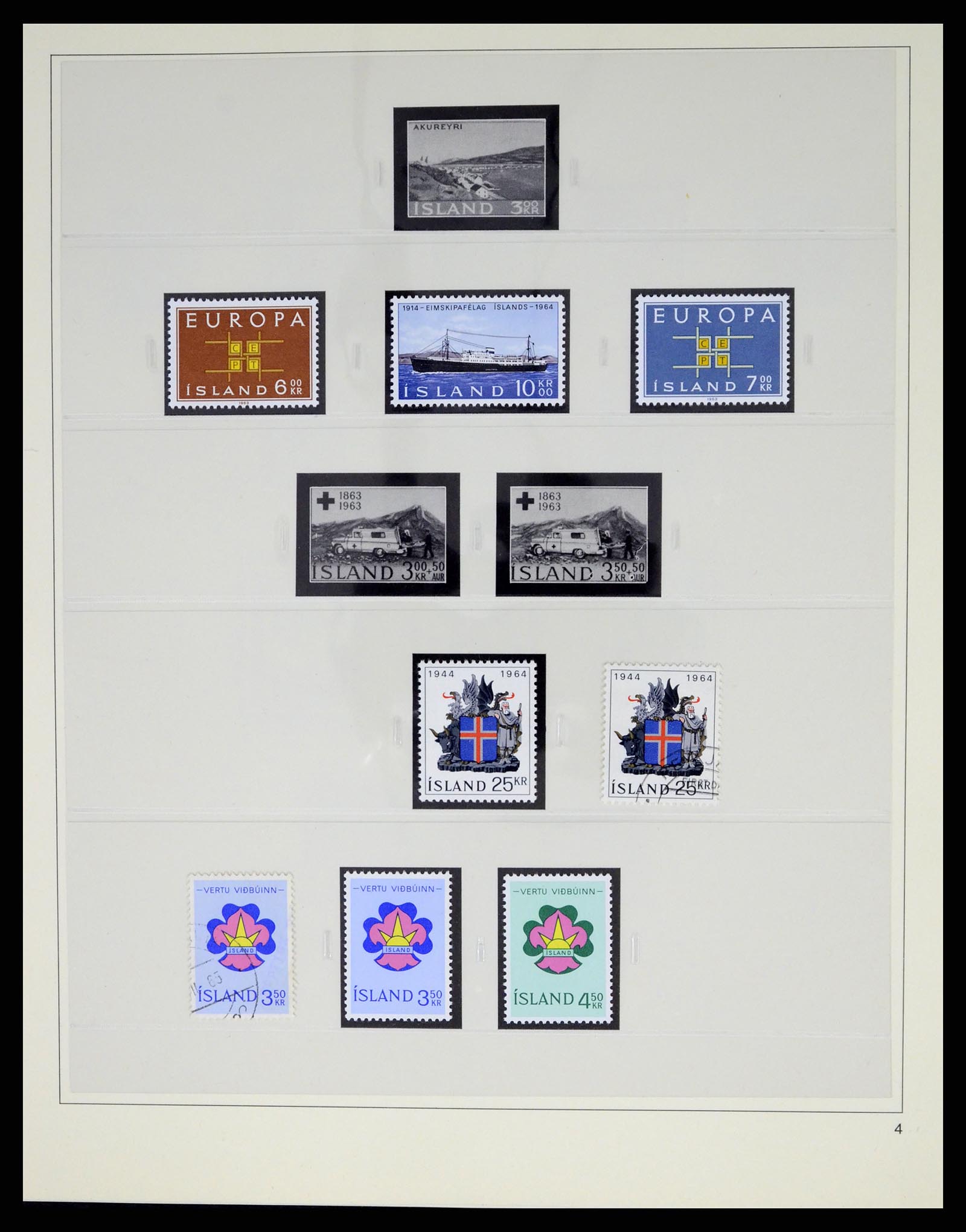 37569 022 - Postzegelverzameling 37569 IJsland 1880-2000.