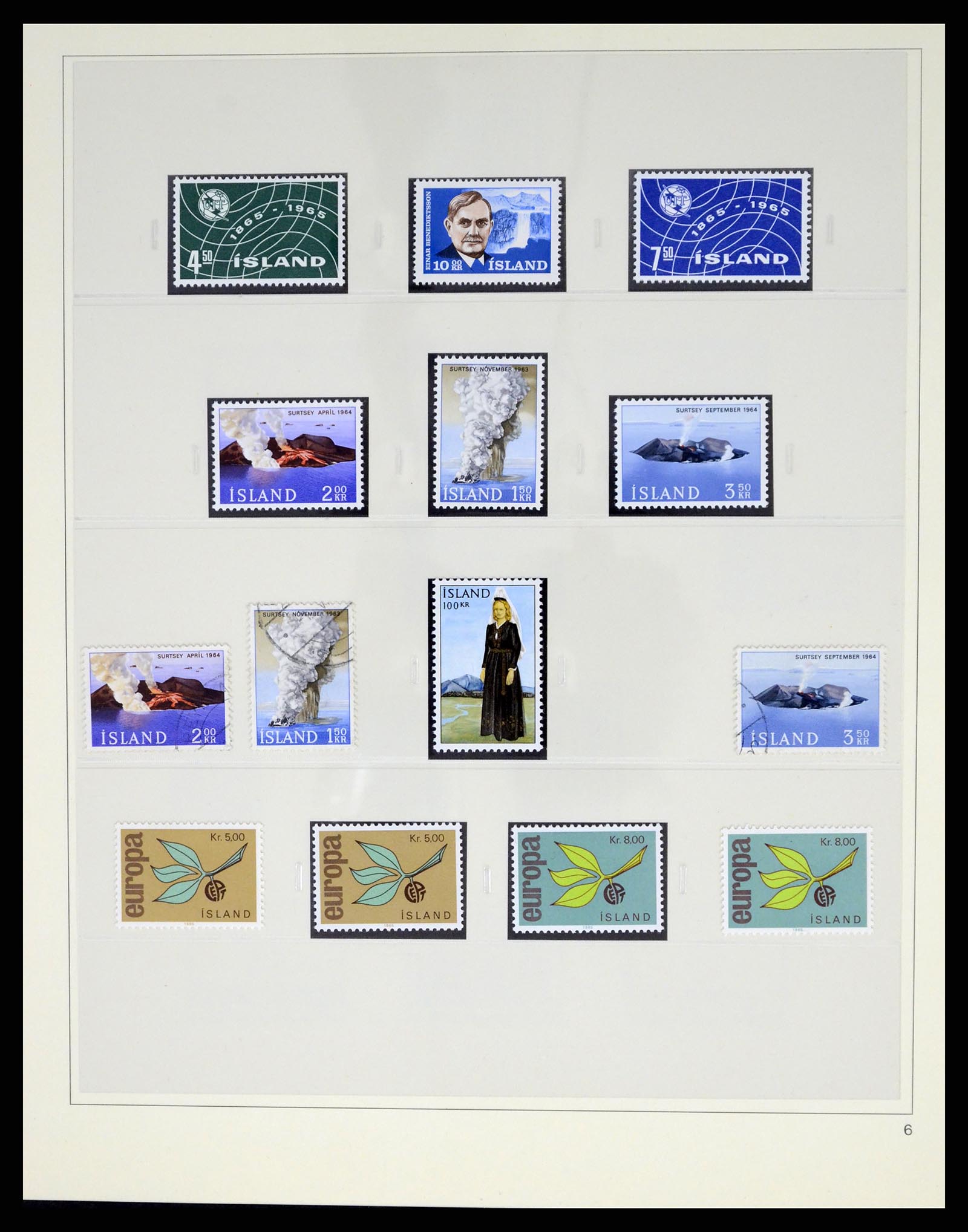 37569 024 - Postzegelverzameling 37569 IJsland 1880-2000.