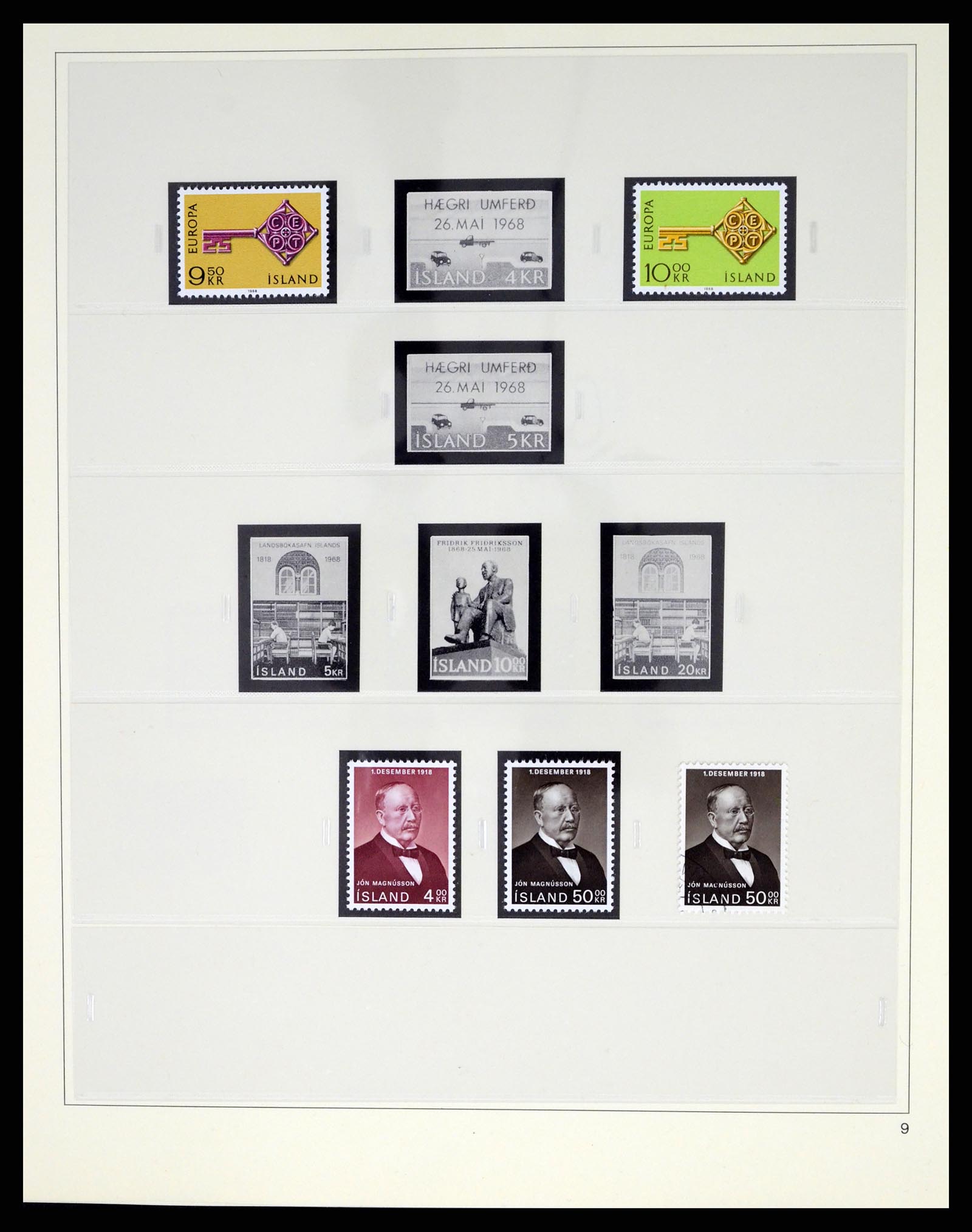 37569 027 - Postzegelverzameling 37569 IJsland 1880-2000.
