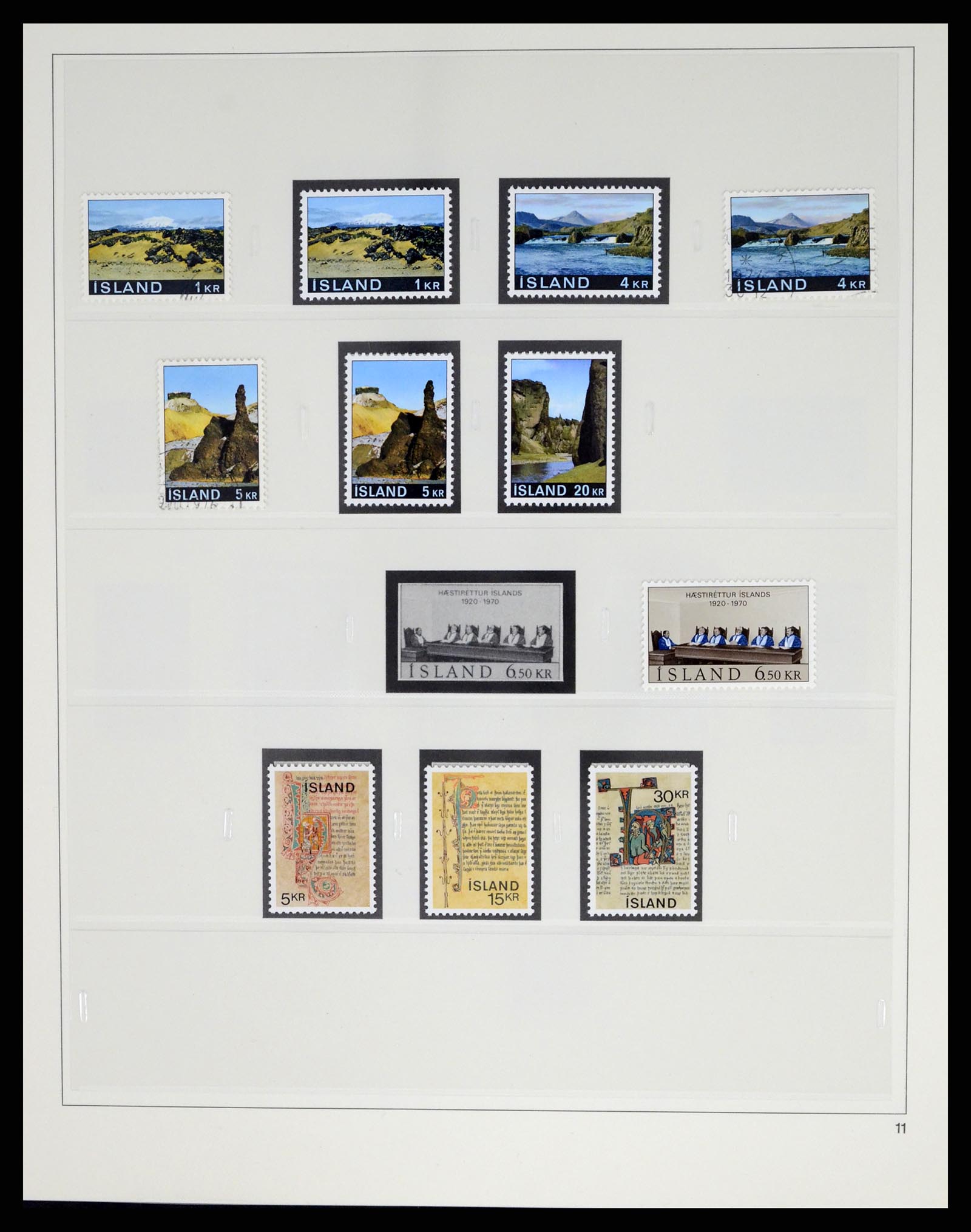 37569 029 - Postzegelverzameling 37569 IJsland 1880-2000.