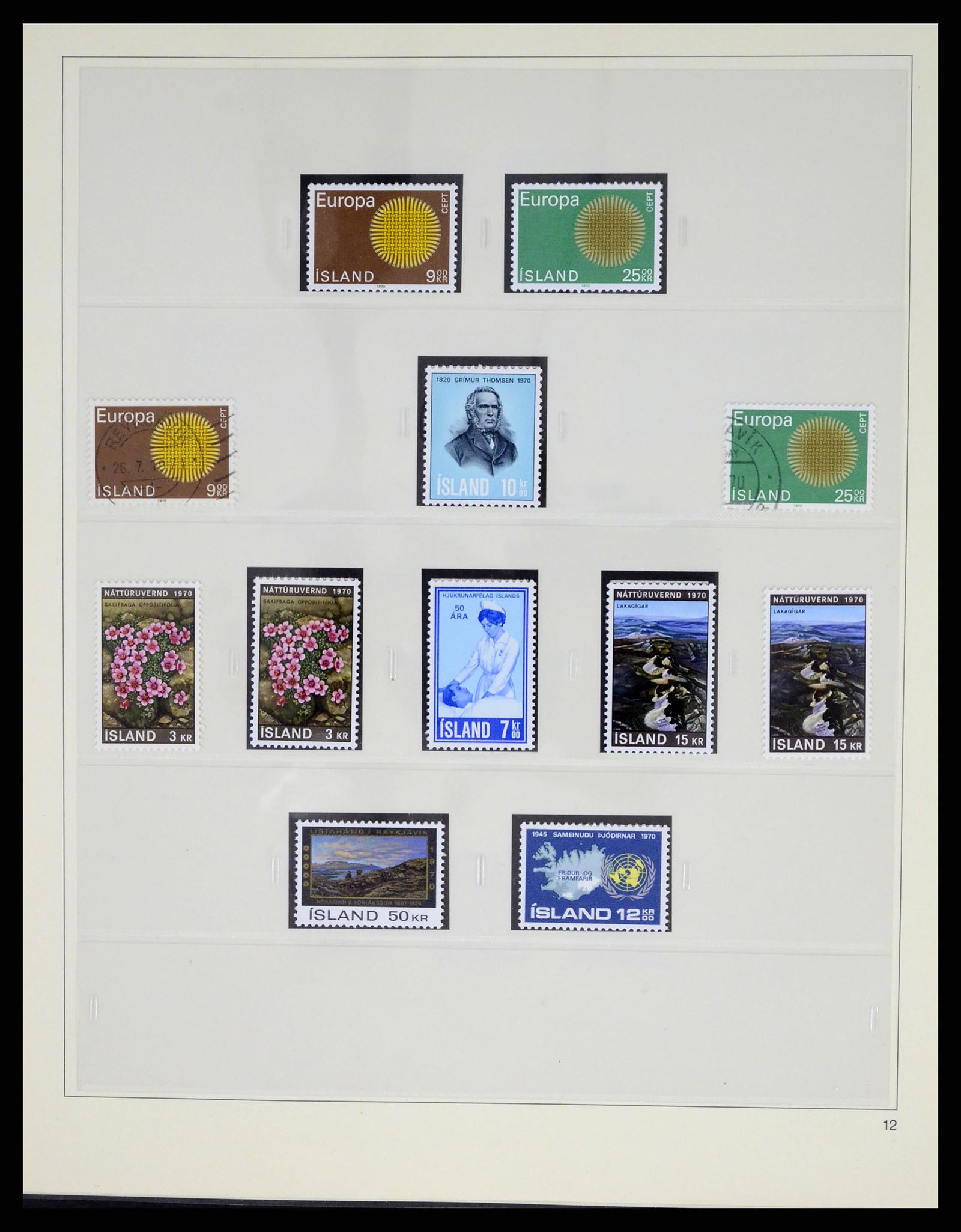 37569 030 - Postzegelverzameling 37569 IJsland 1880-2000.