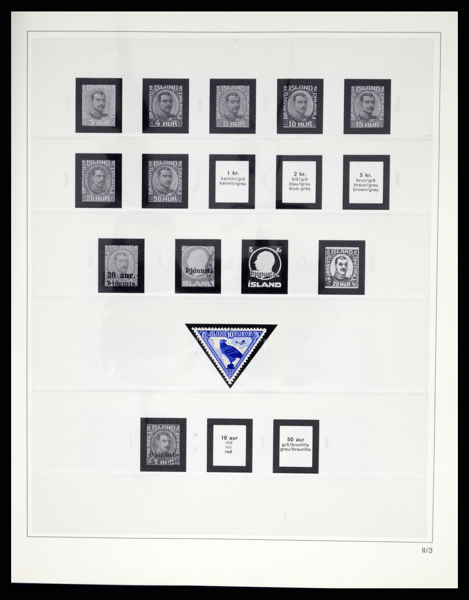 37569 032 - Postzegelverzameling 37569 IJsland 1880-2000.