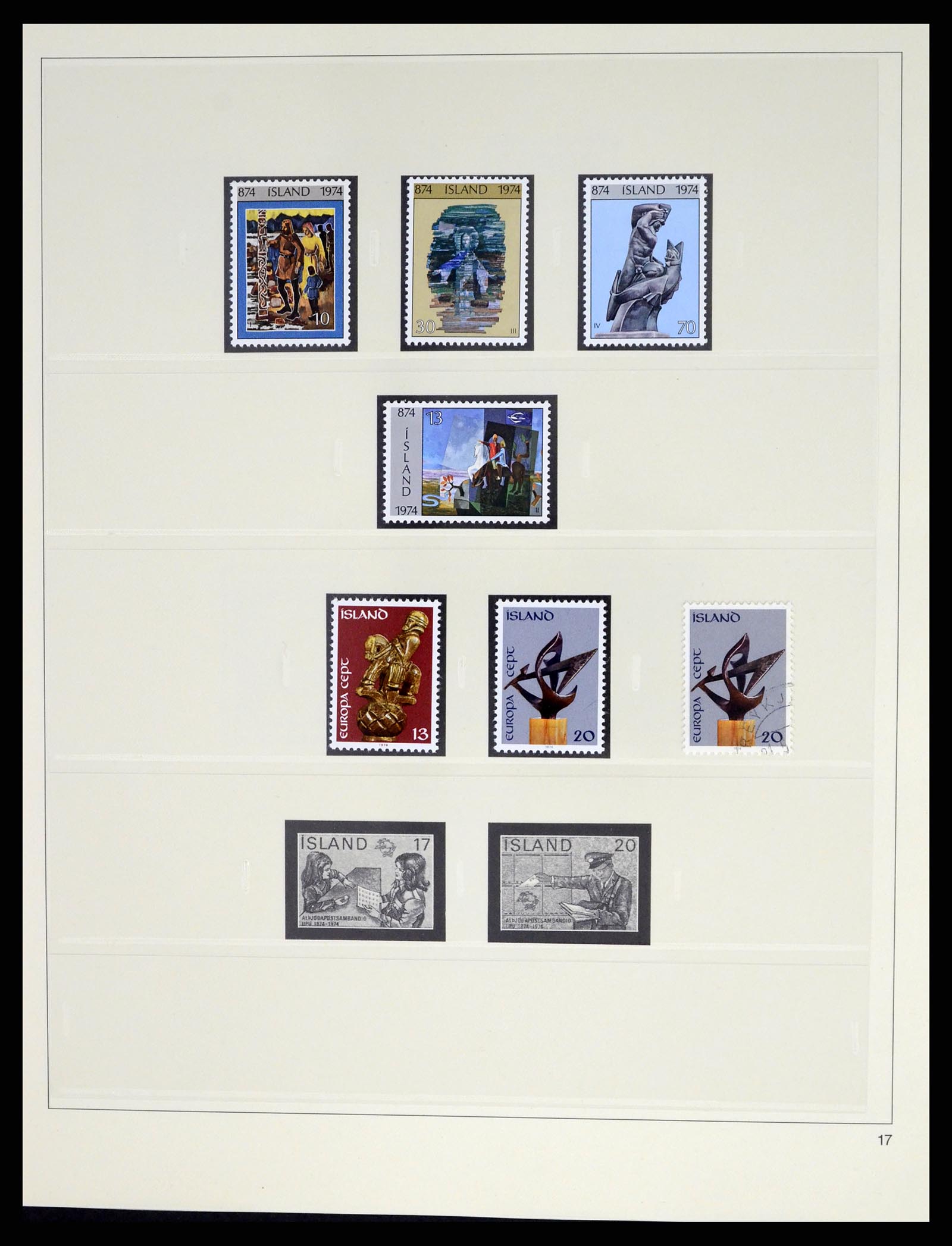 37569 037 - Postzegelverzameling 37569 IJsland 1880-2000.