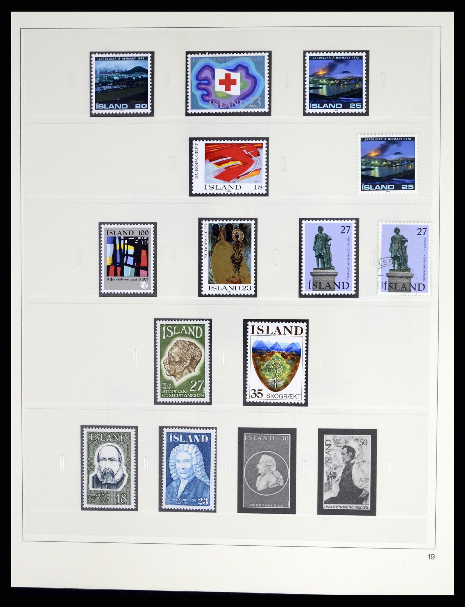 37569 039 - Postzegelverzameling 37569 IJsland 1880-2000.