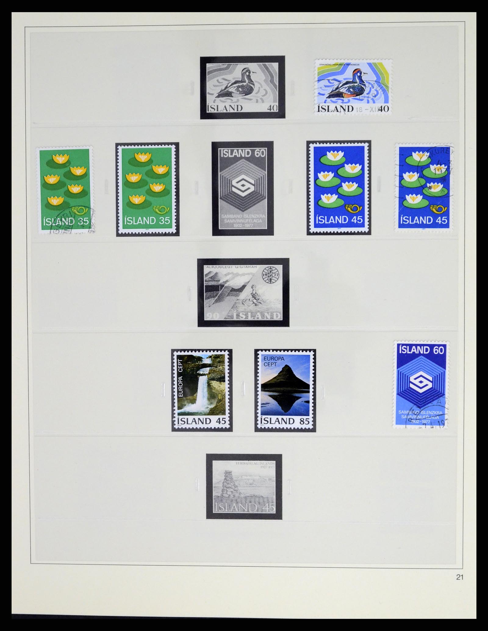 37569 041 - Postzegelverzameling 37569 IJsland 1880-2000.