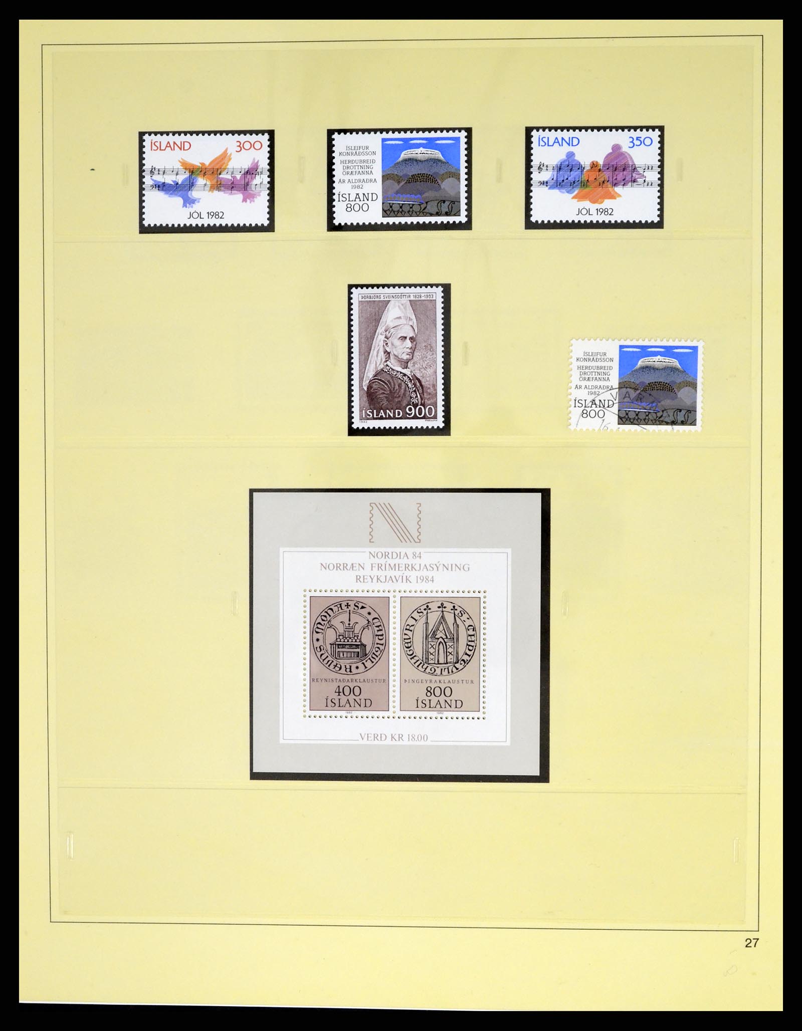 37569 047 - Postzegelverzameling 37569 IJsland 1880-2000.