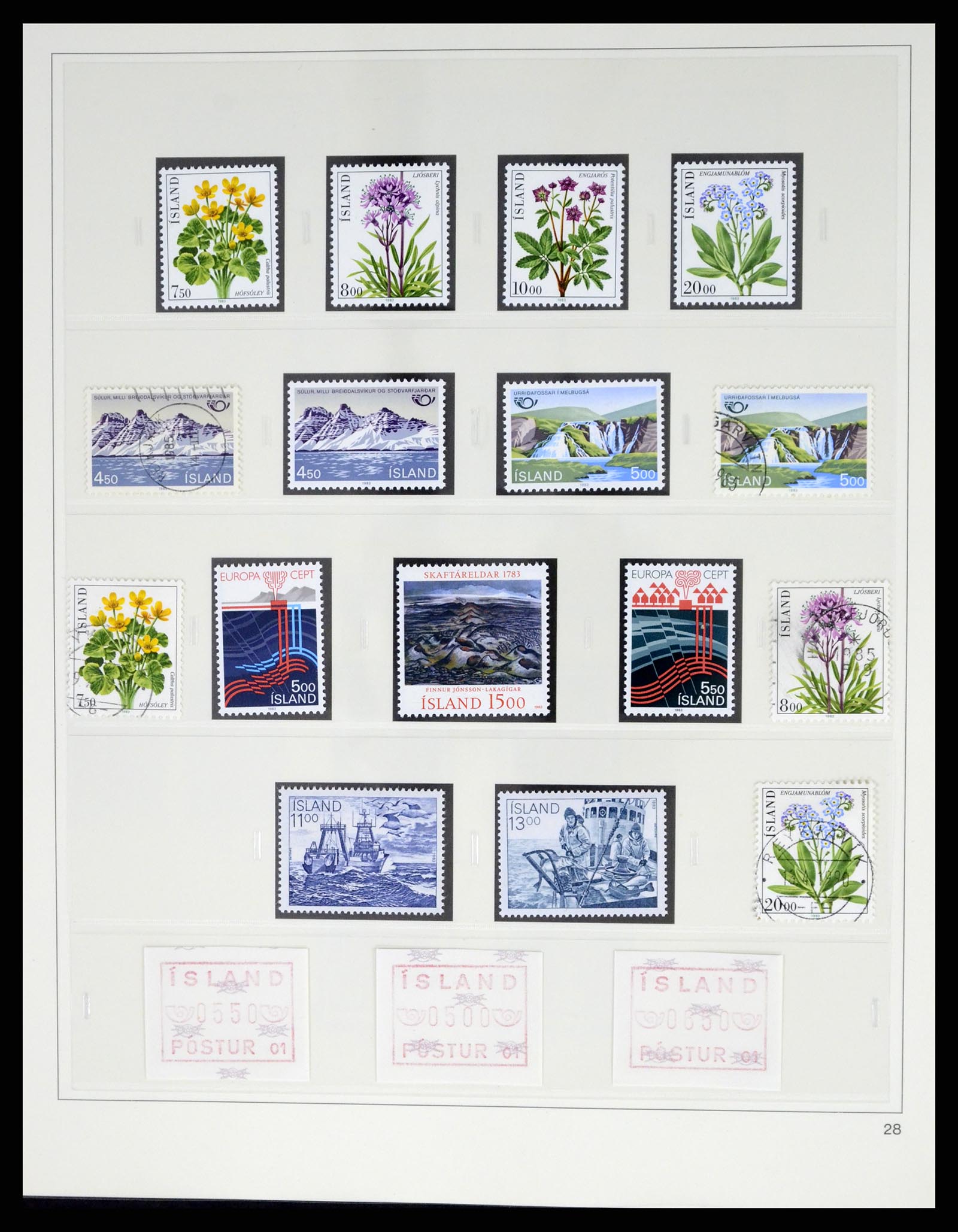 37569 048 - Postzegelverzameling 37569 IJsland 1880-2000.