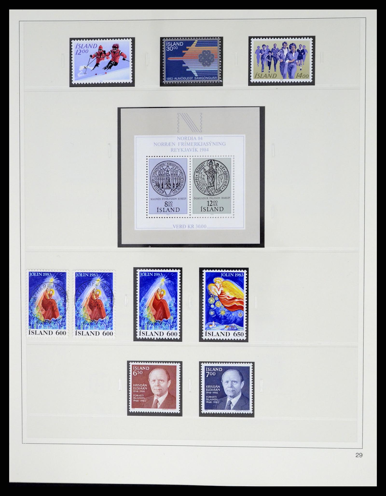 37569 049 - Postzegelverzameling 37569 IJsland 1880-2000.