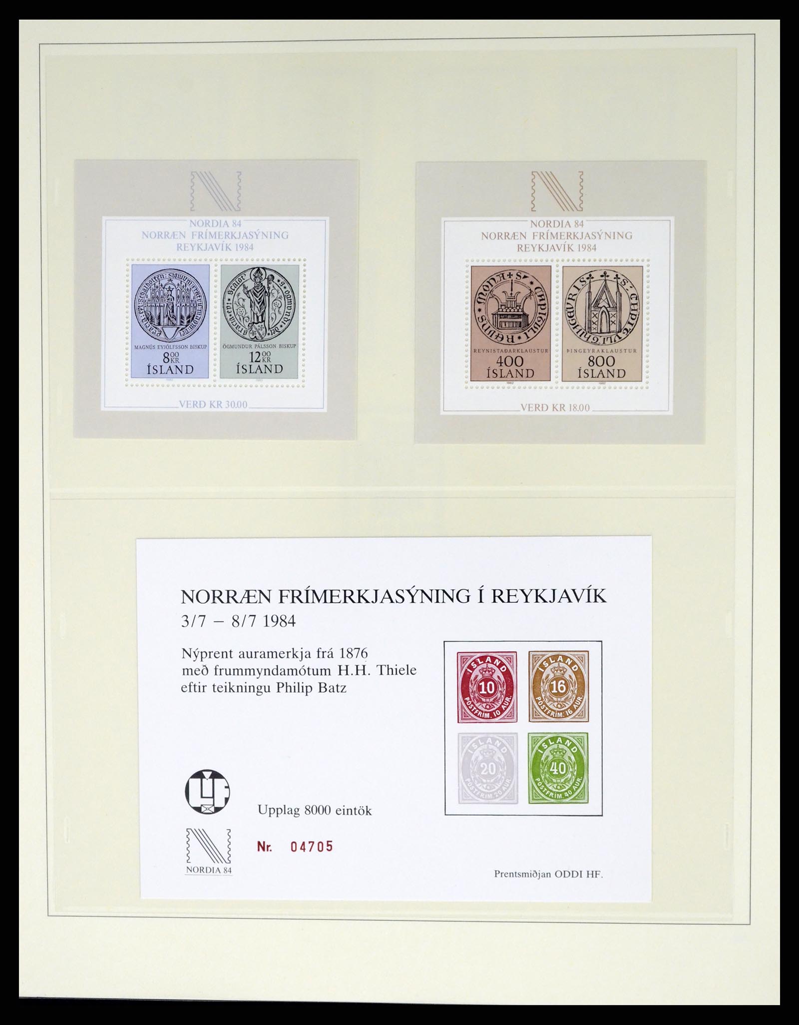 37569 050 - Postzegelverzameling 37569 IJsland 1880-2000.