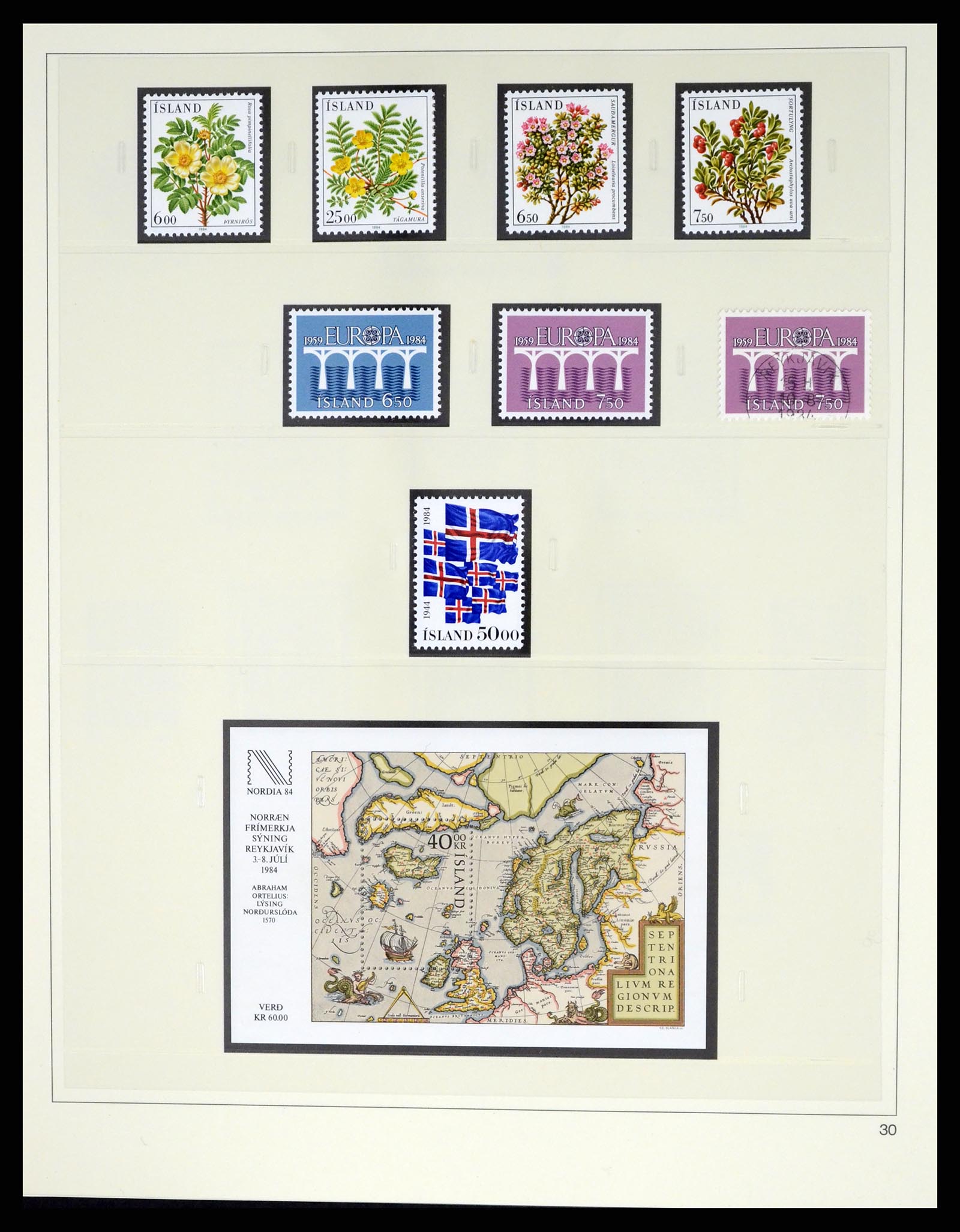 37569 051 - Postzegelverzameling 37569 IJsland 1880-2000.