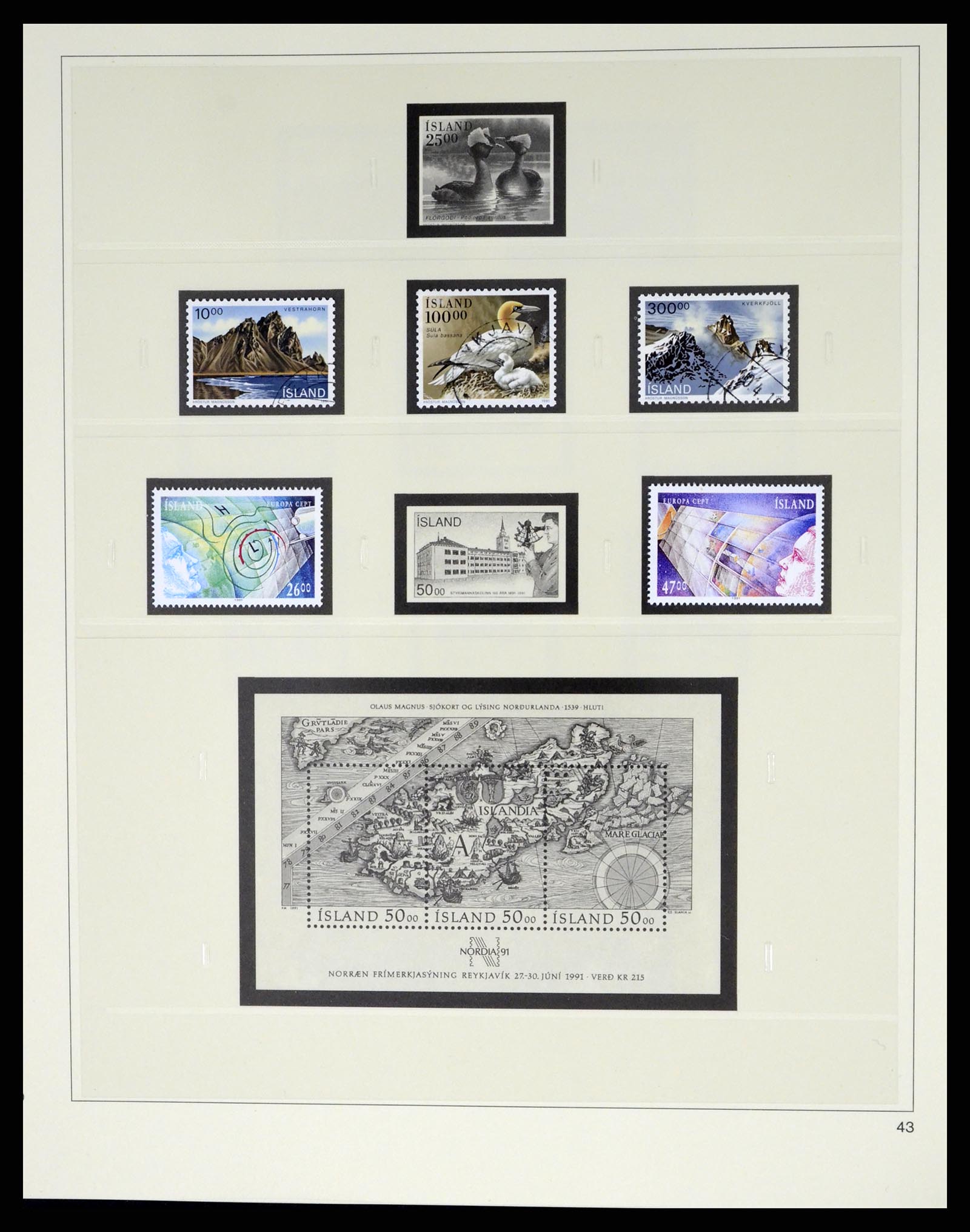 37569 068 - Postzegelverzameling 37569 IJsland 1880-2000.