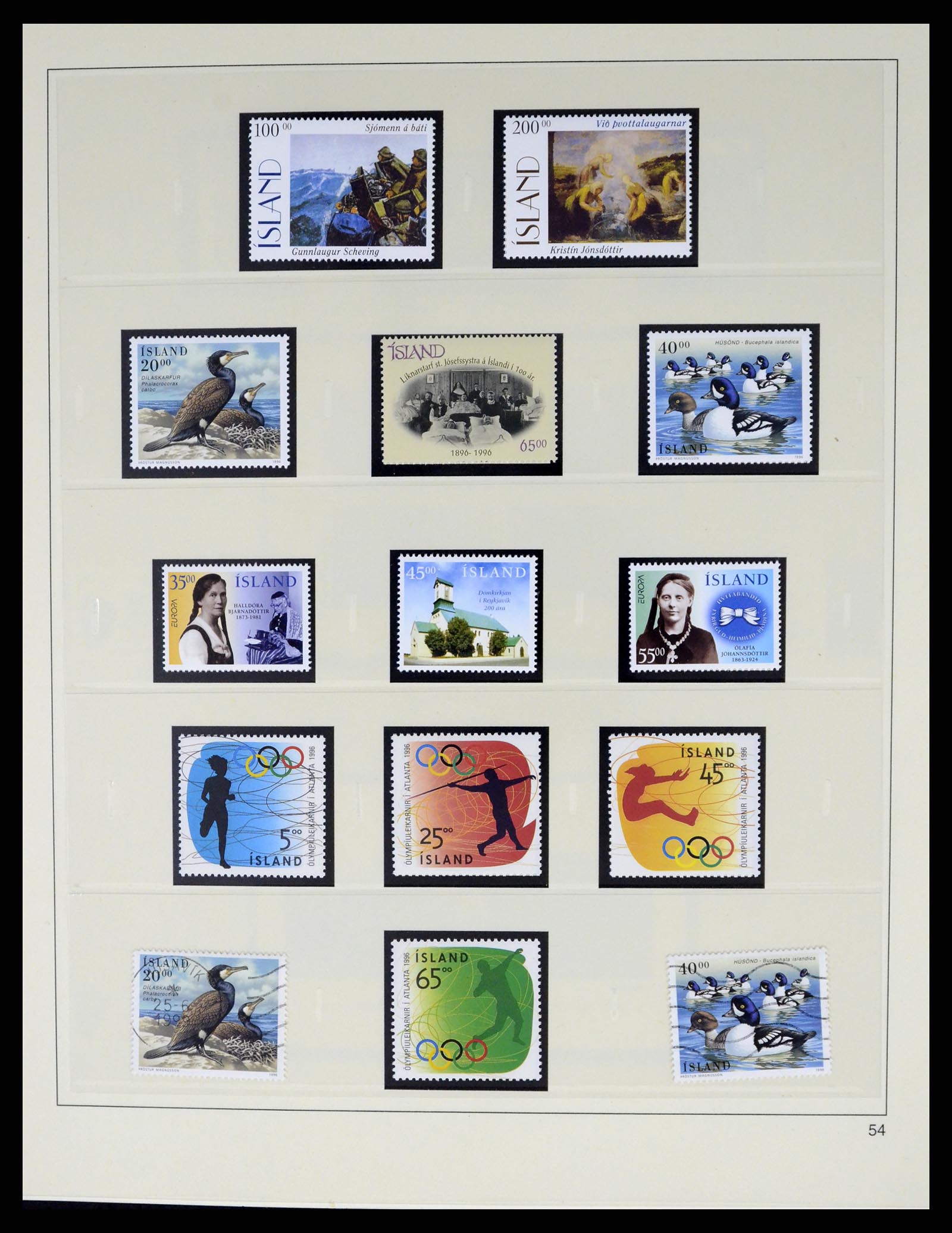 37569 075 - Postzegelverzameling 37569 IJsland 1880-2000.