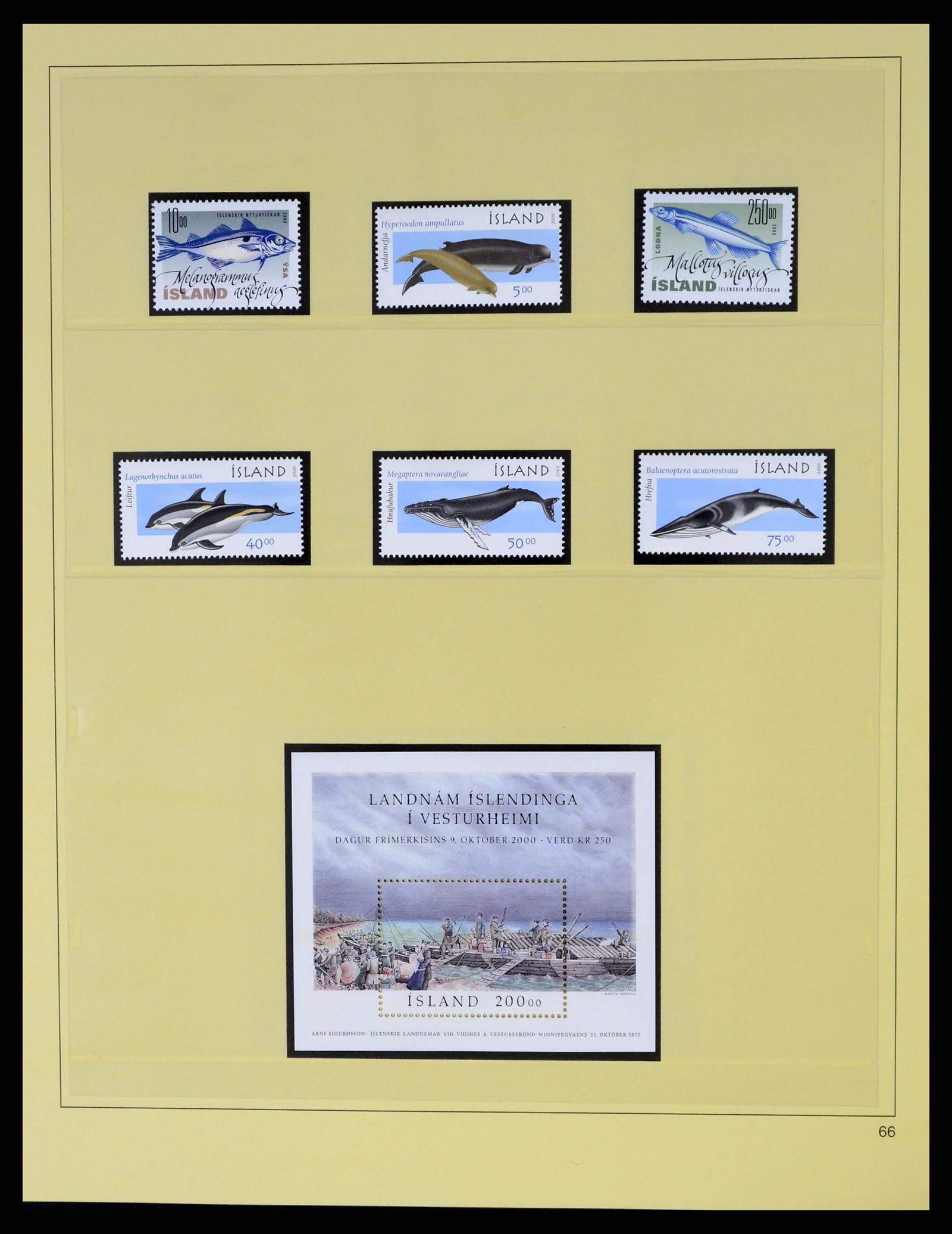 37569 091 - Postzegelverzameling 37569 IJsland 1880-2000.