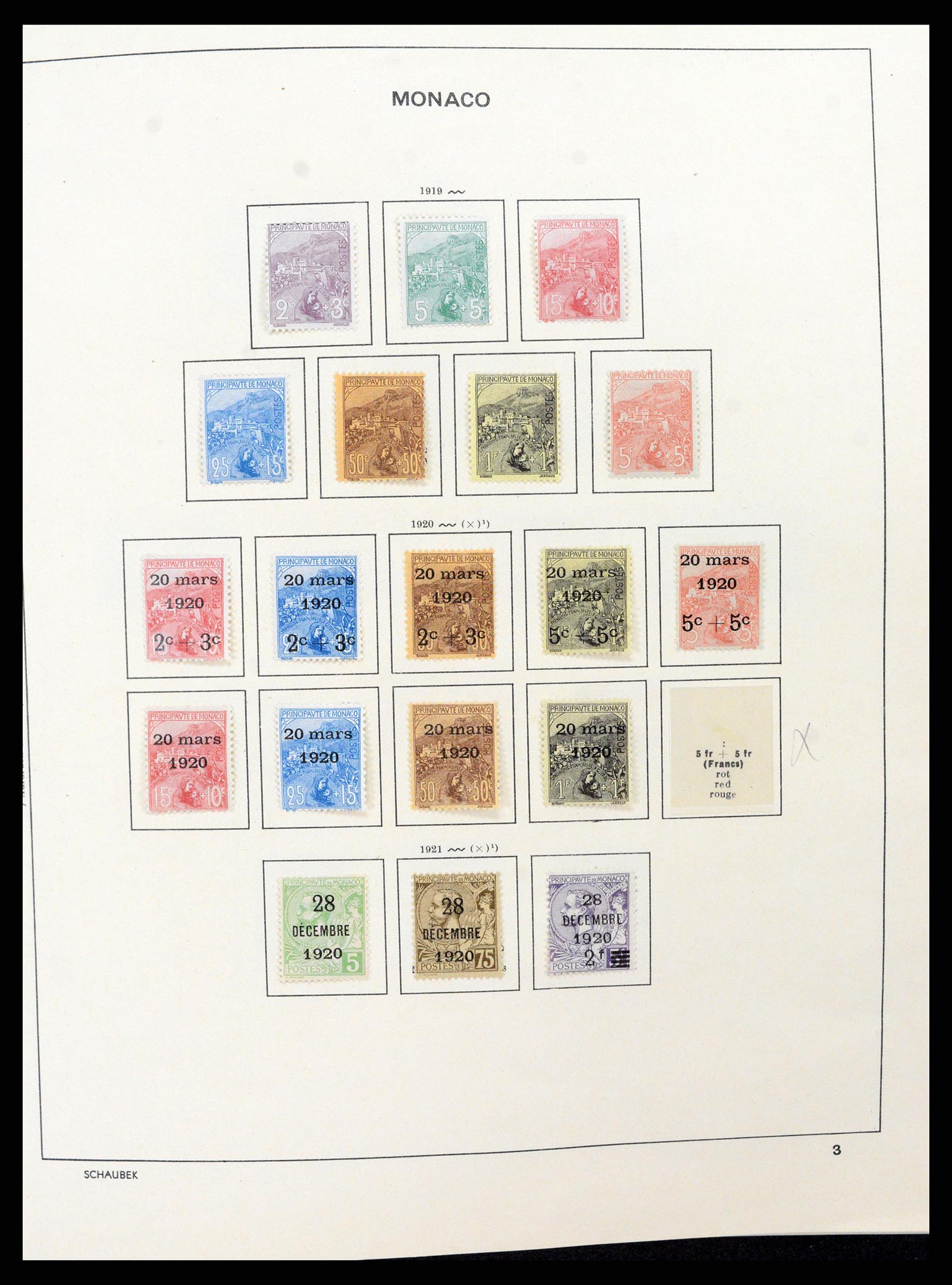 37570 003 - Postzegelverzameling 37570 Monaco 1885-2013.