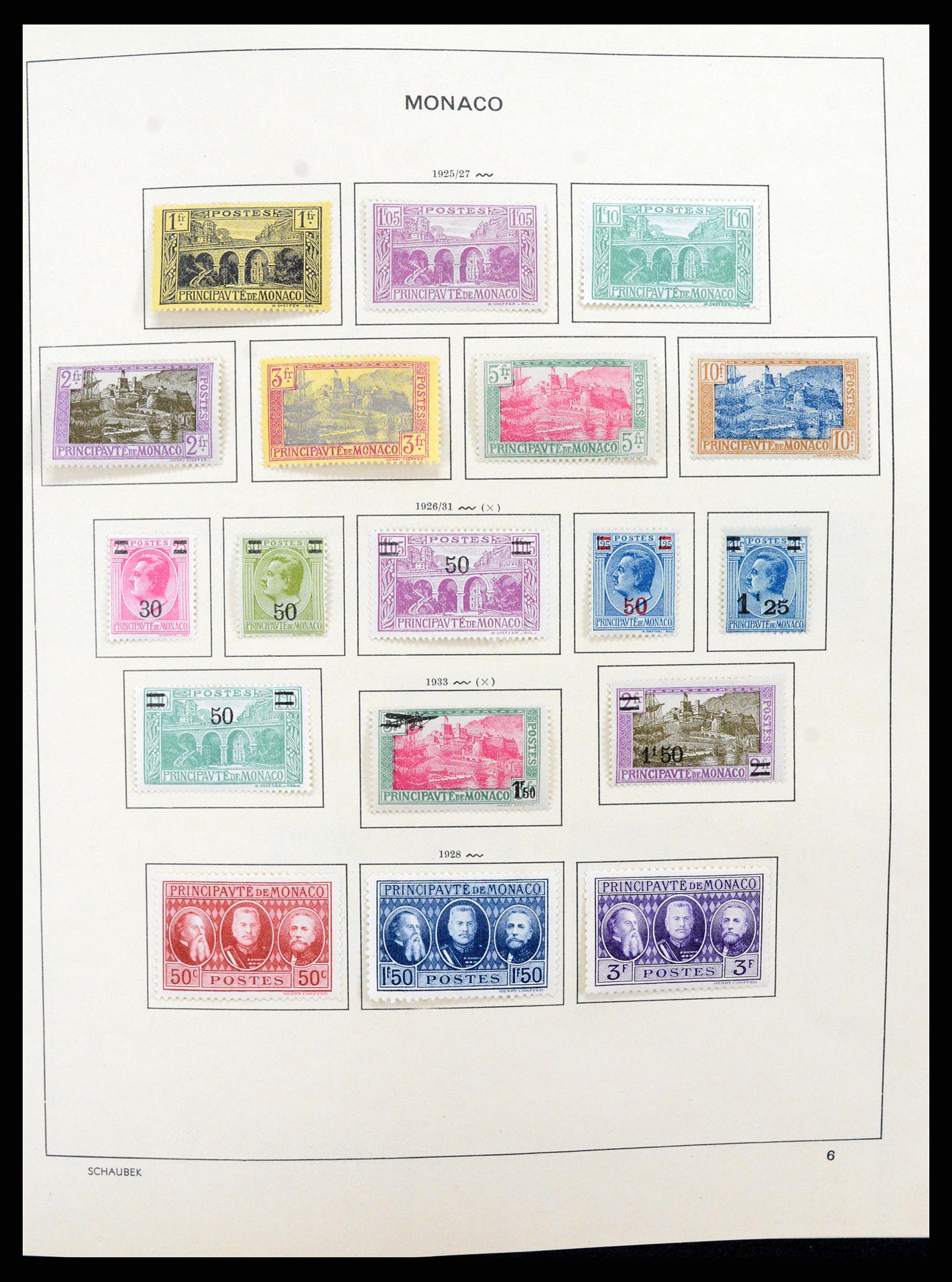37570 006 - Postzegelverzameling 37570 Monaco 1885-2013.