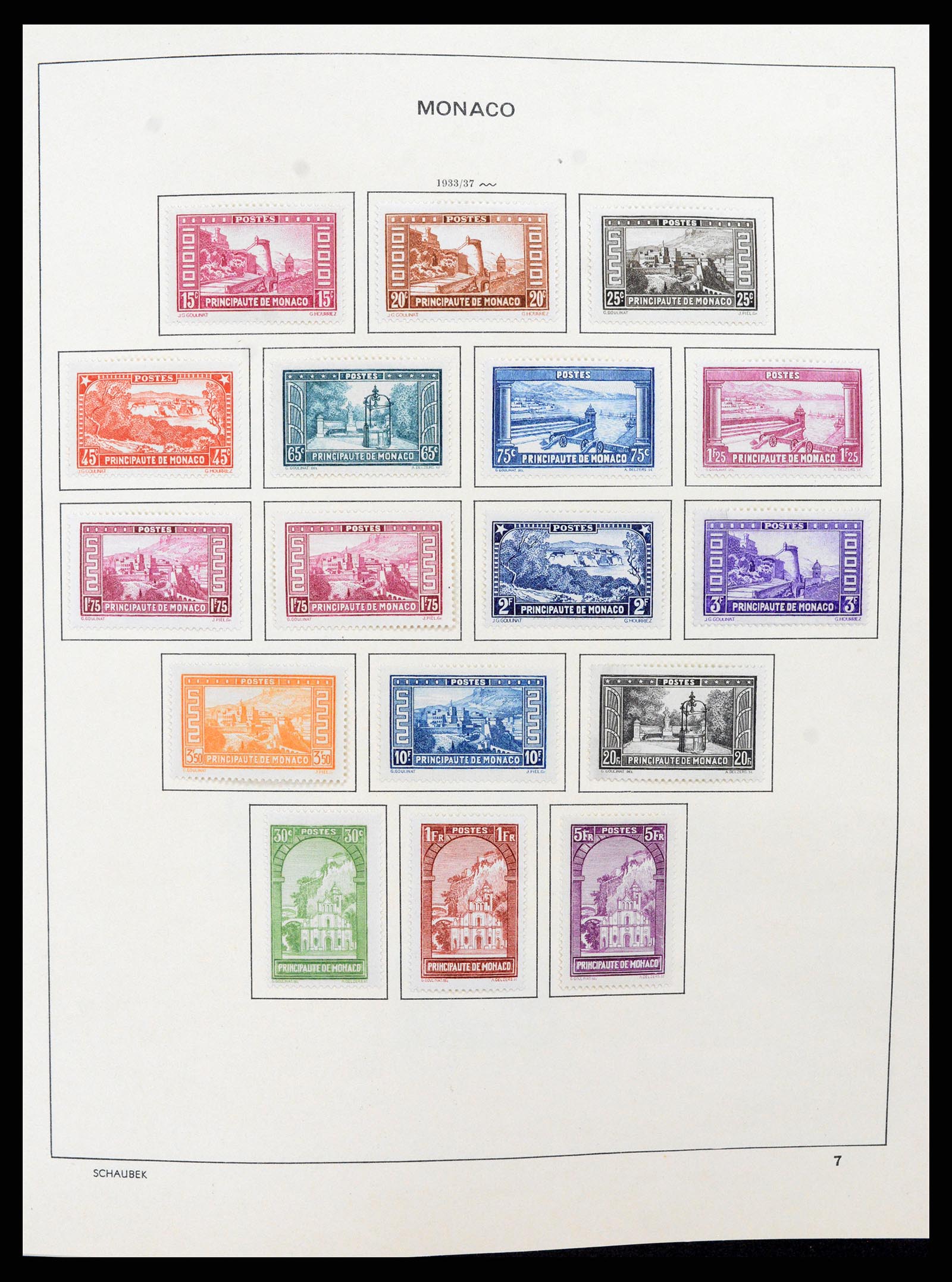 37570 007 - Stamp collection 37570 Monaco 1885-2013.