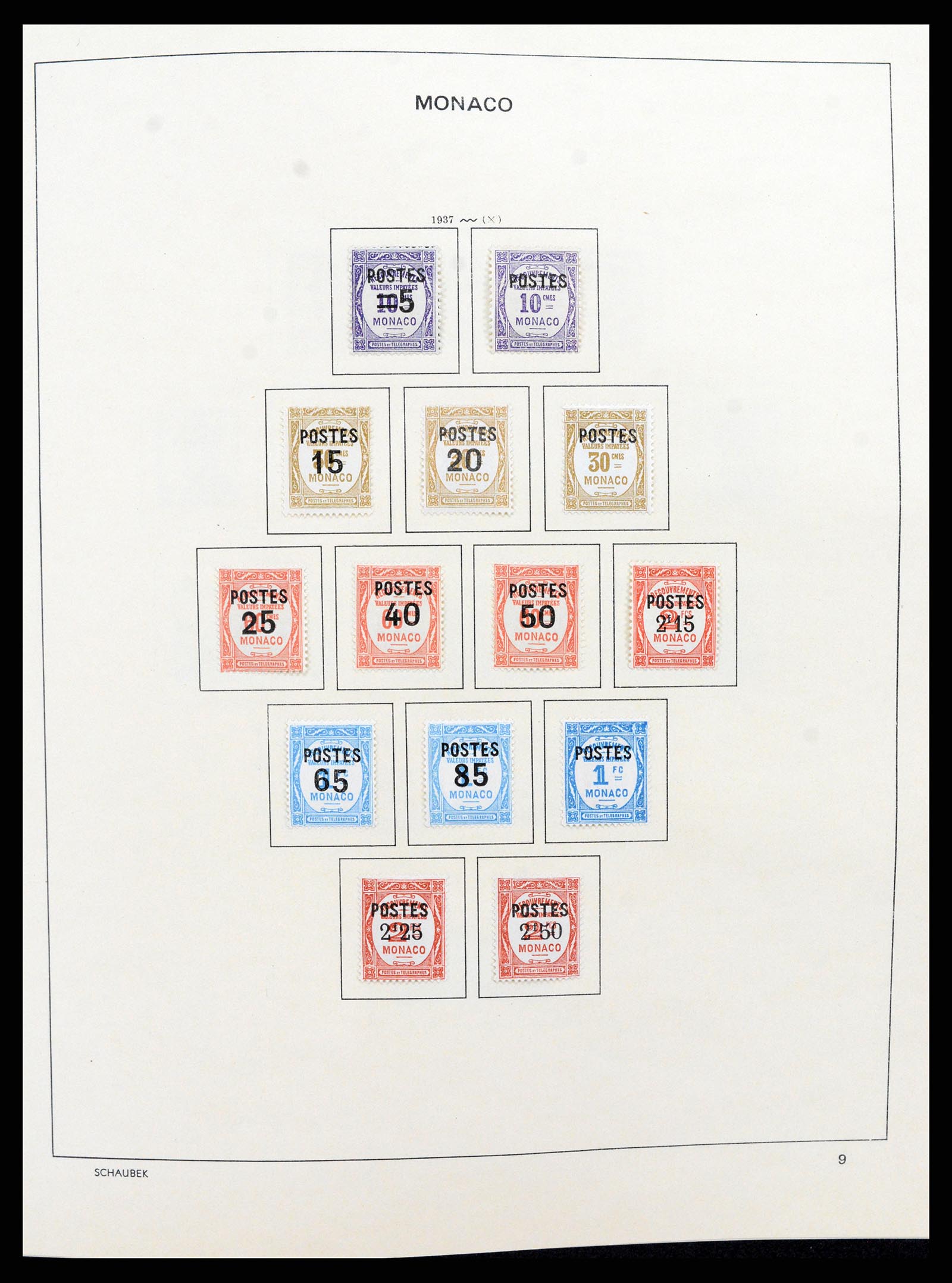 37570 009 - Postzegelverzameling 37570 Monaco 1885-2013.