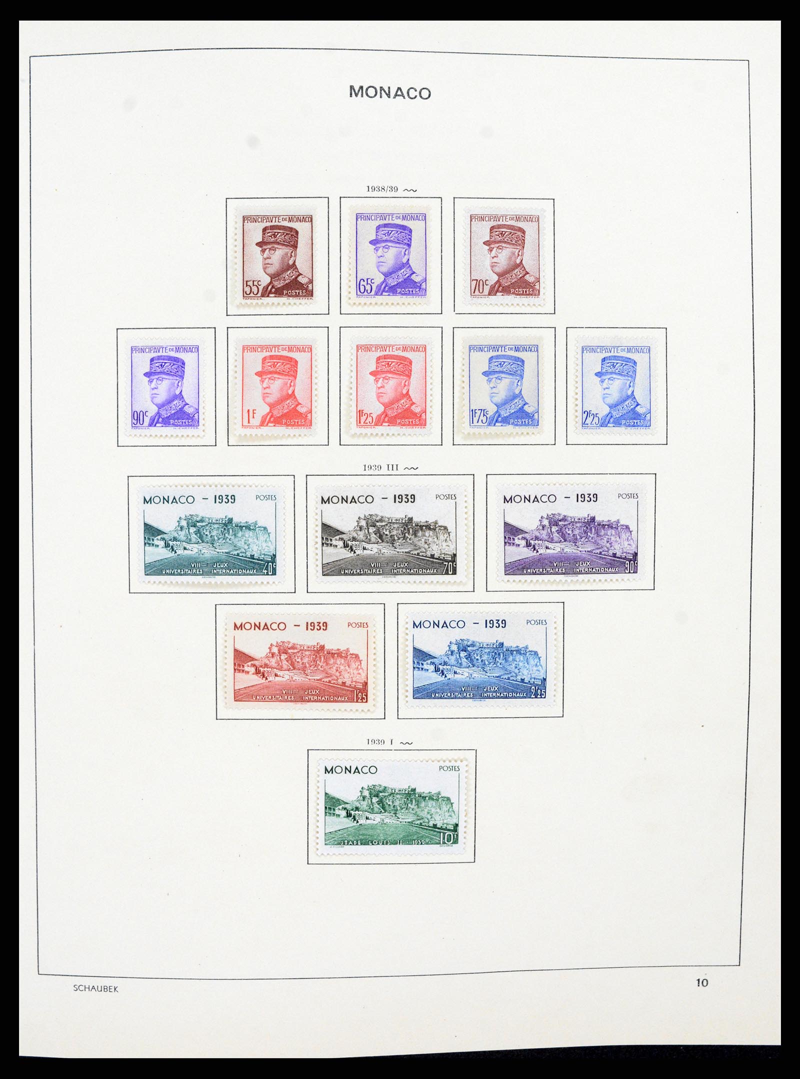 37570 010 - Postzegelverzameling 37570 Monaco 1885-2013.