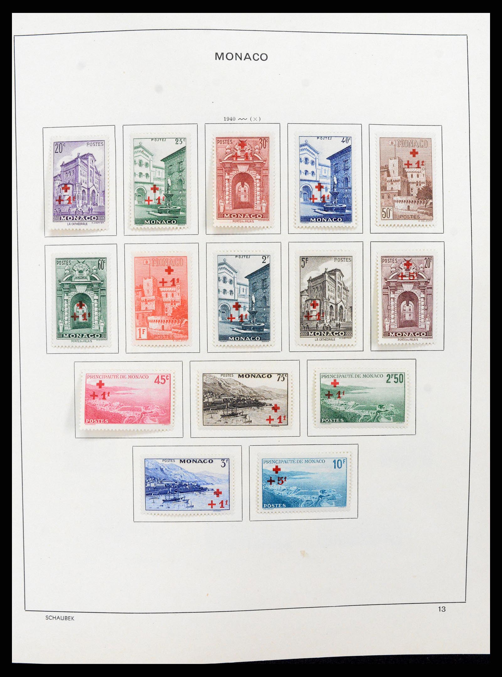 37570 014 - Postzegelverzameling 37570 Monaco 1885-2013.