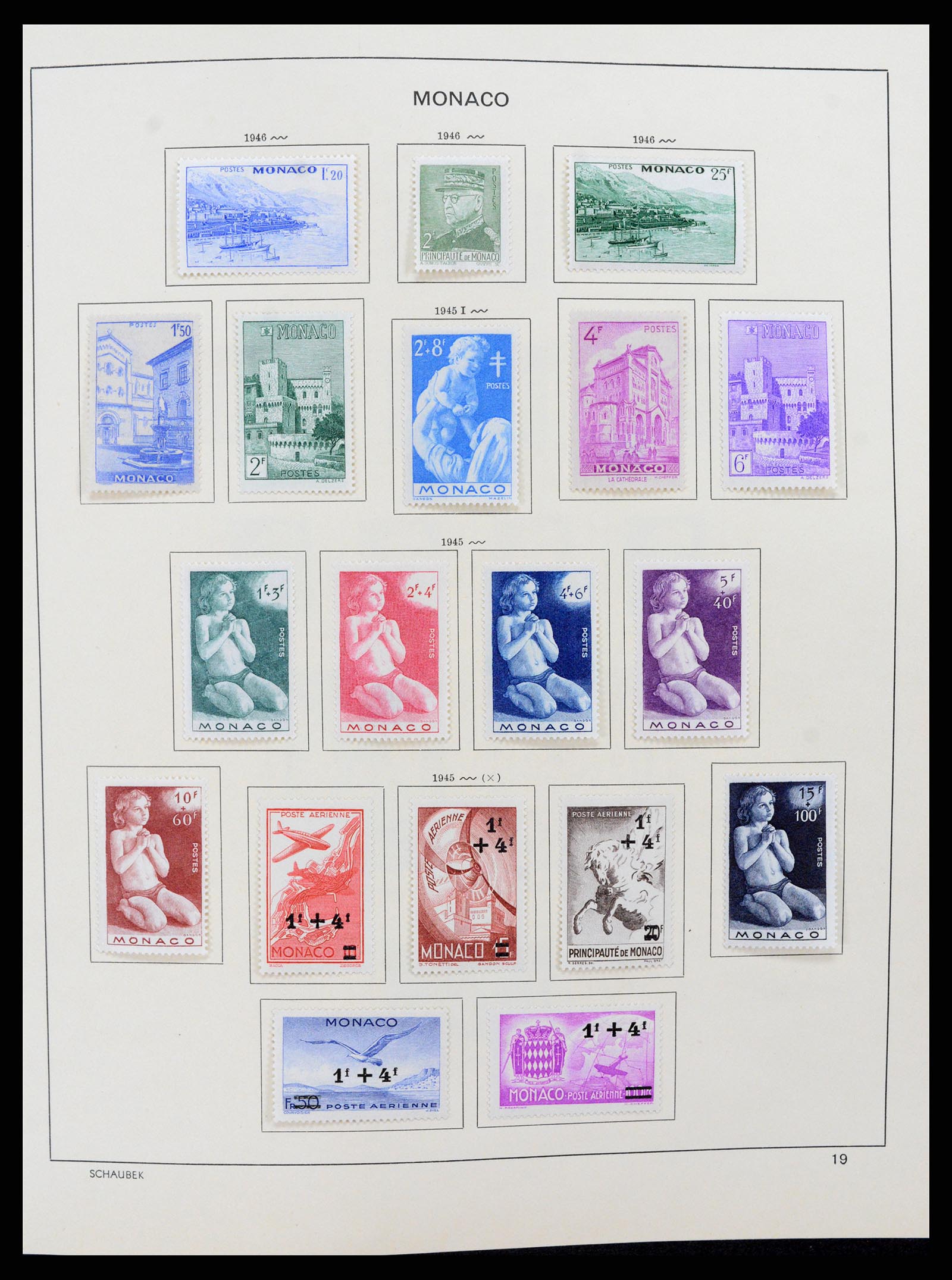 37570 019 - Postzegelverzameling 37570 Monaco 1885-2013.