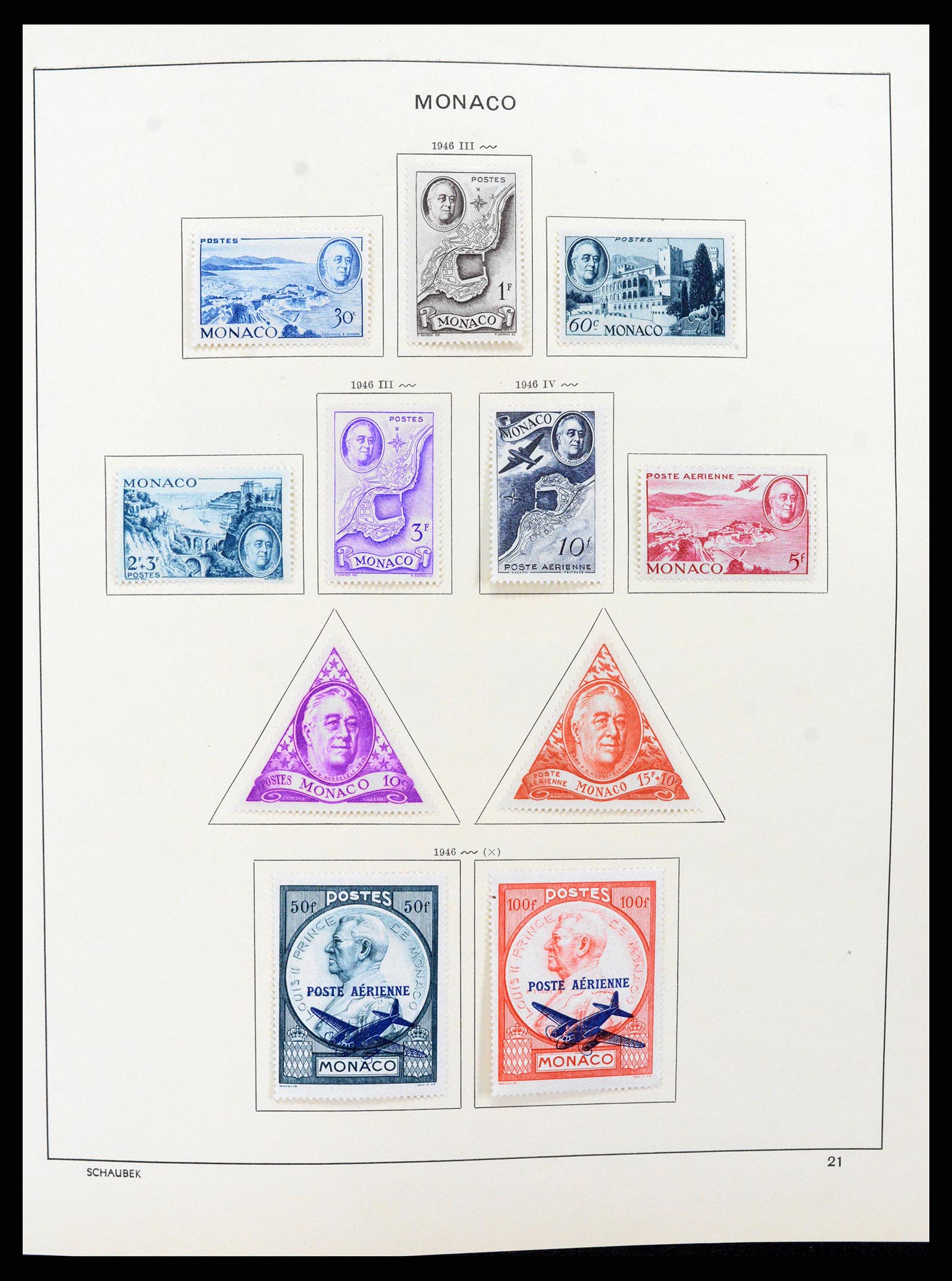 37570 021 - Stamp collection 37570 Monaco 1885-2013.