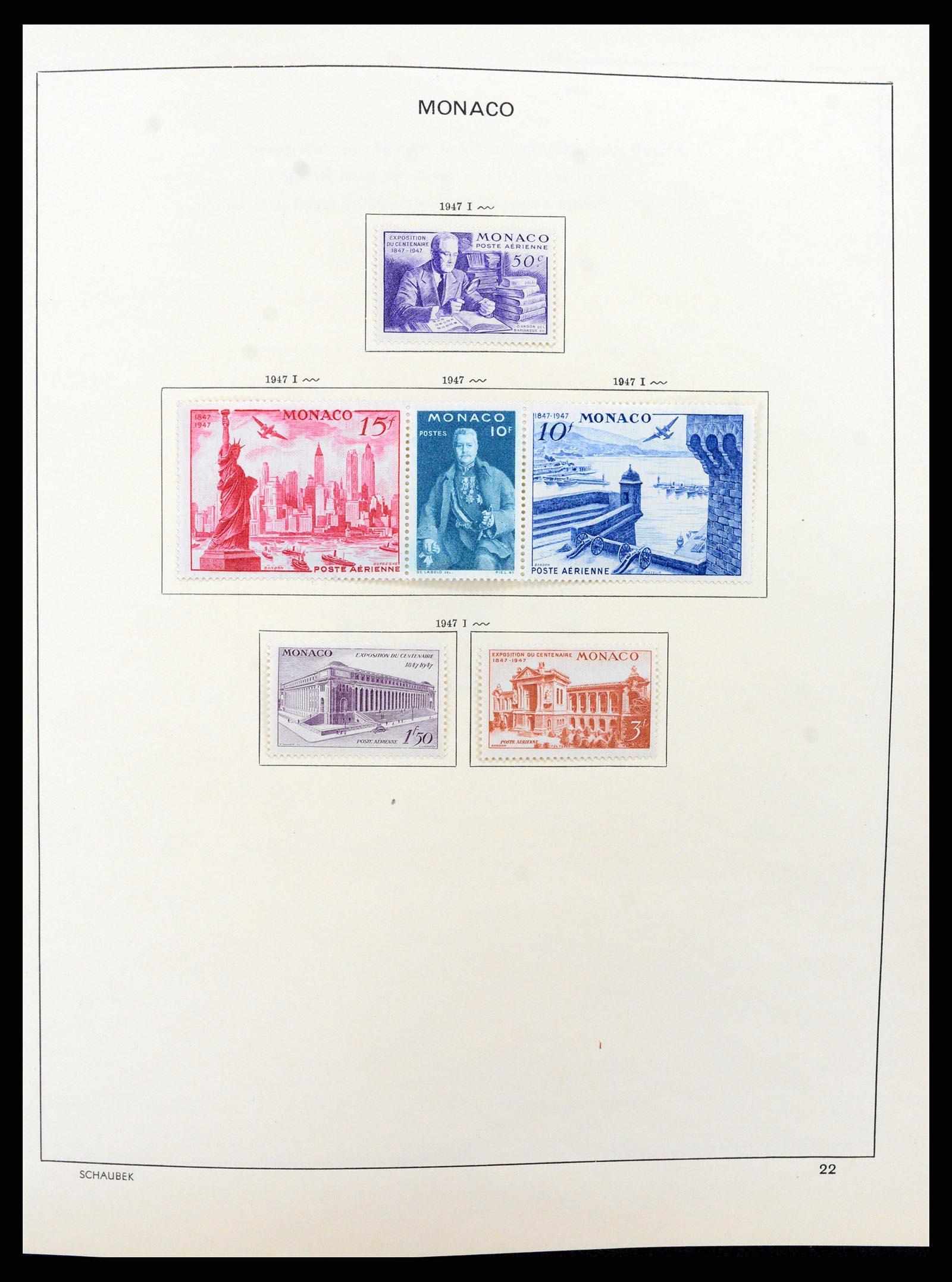 37570 022 - Stamp collection 37570 Monaco 1885-2013.