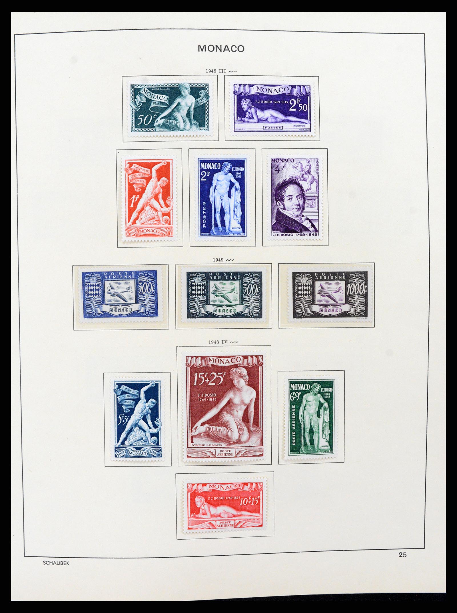 37570 026 - Stamp collection 37570 Monaco 1885-2013.