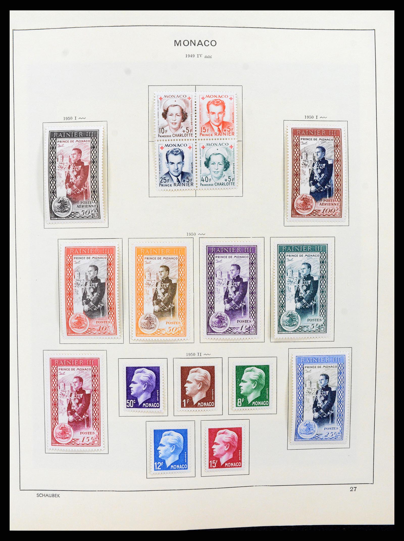 37570 028 - Stamp collection 37570 Monaco 1885-2013.